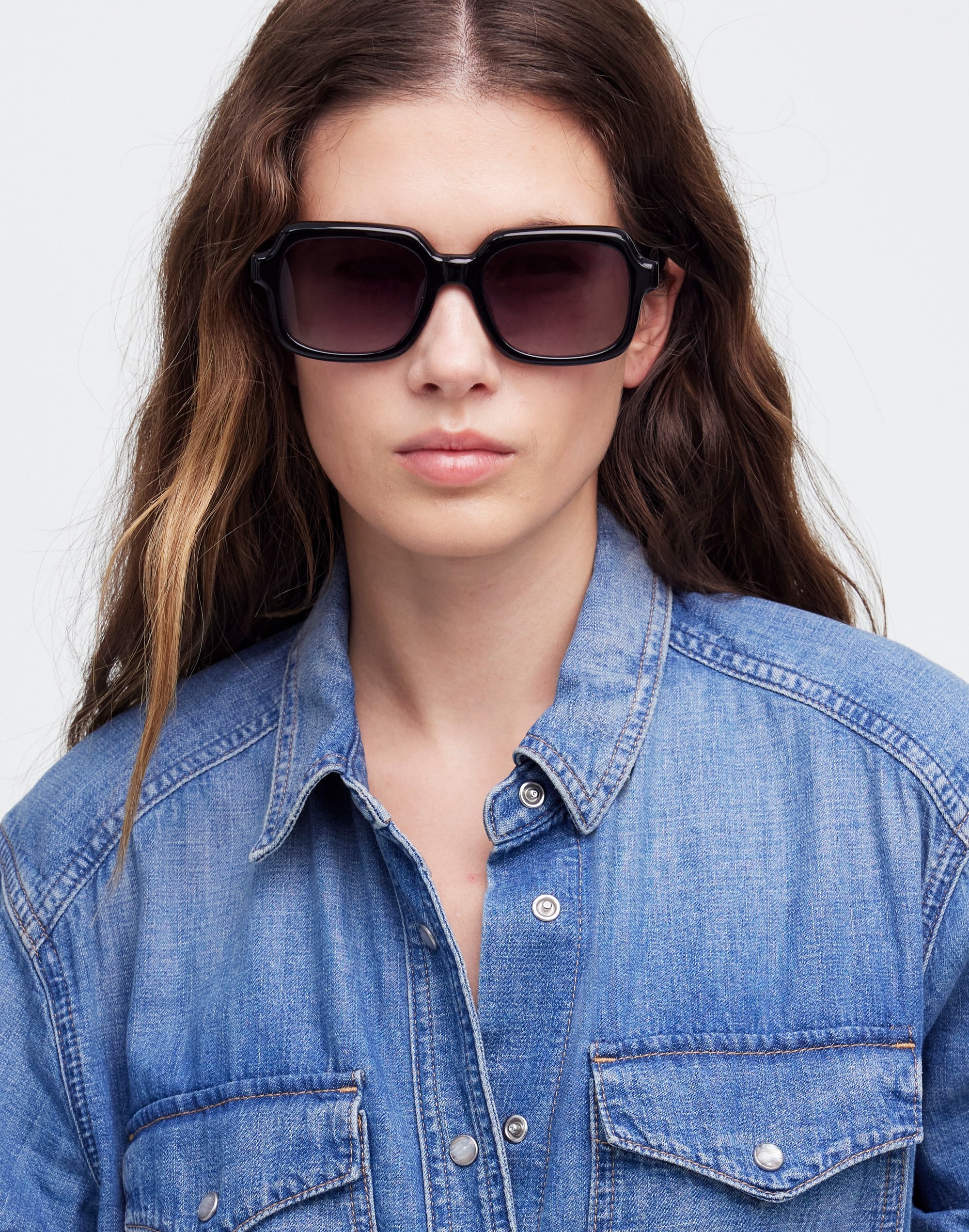 Oversized Square Sunglasses | Madewell