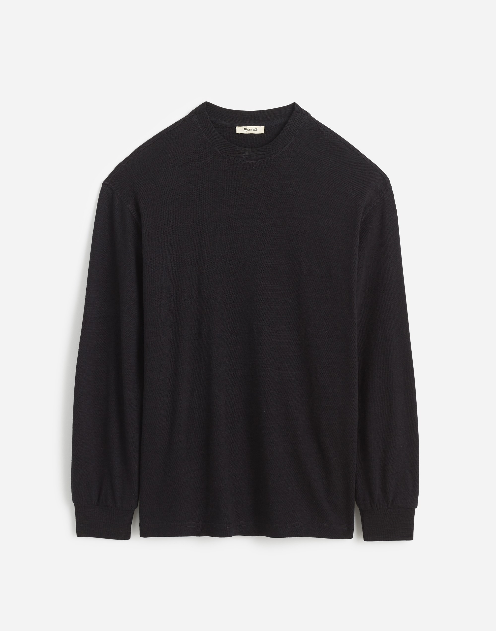 Heavyweight Slub Cotton Long-Sleeve Tee | Madewell