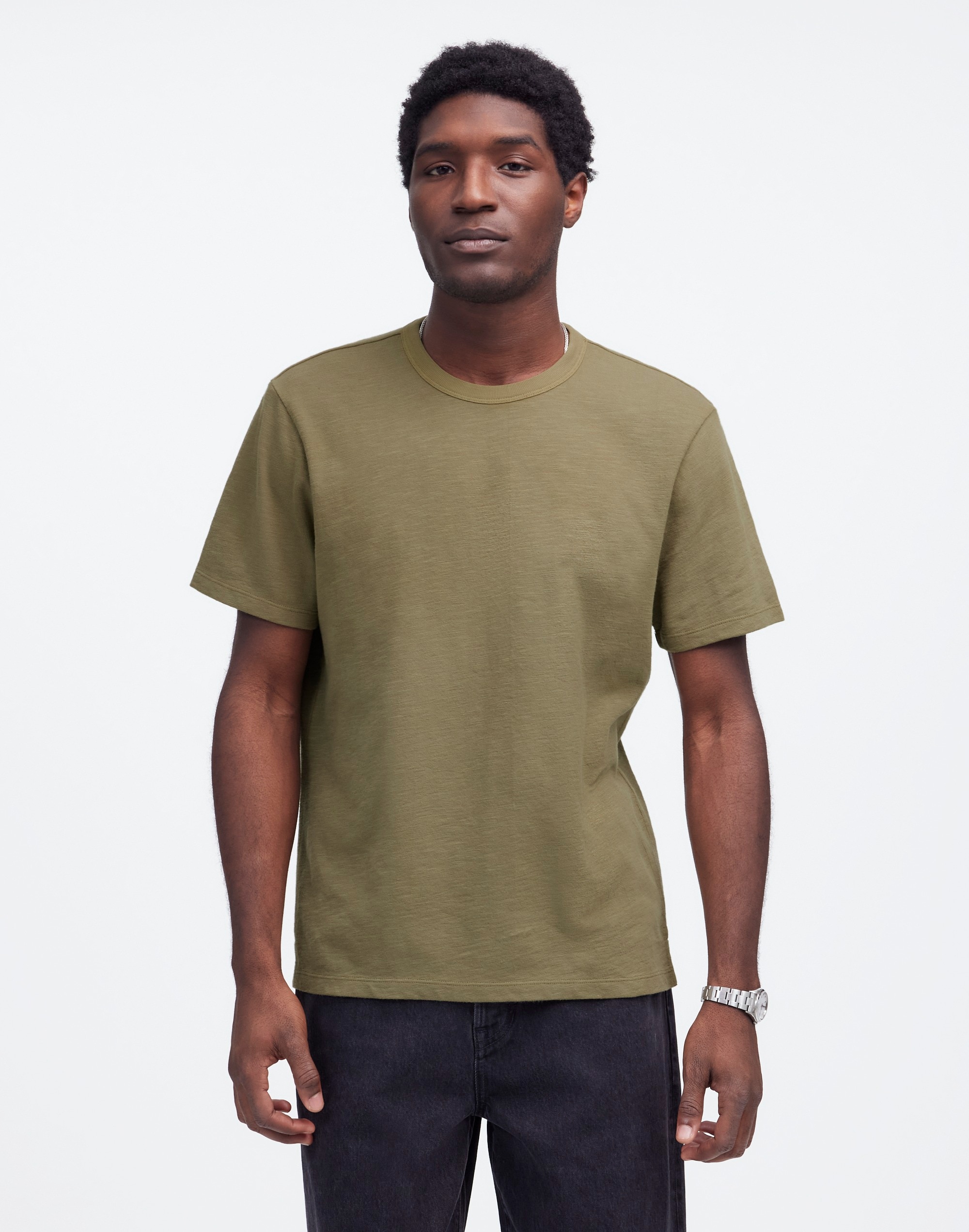 Heavyweight Slub Cotton Tee | Madewell