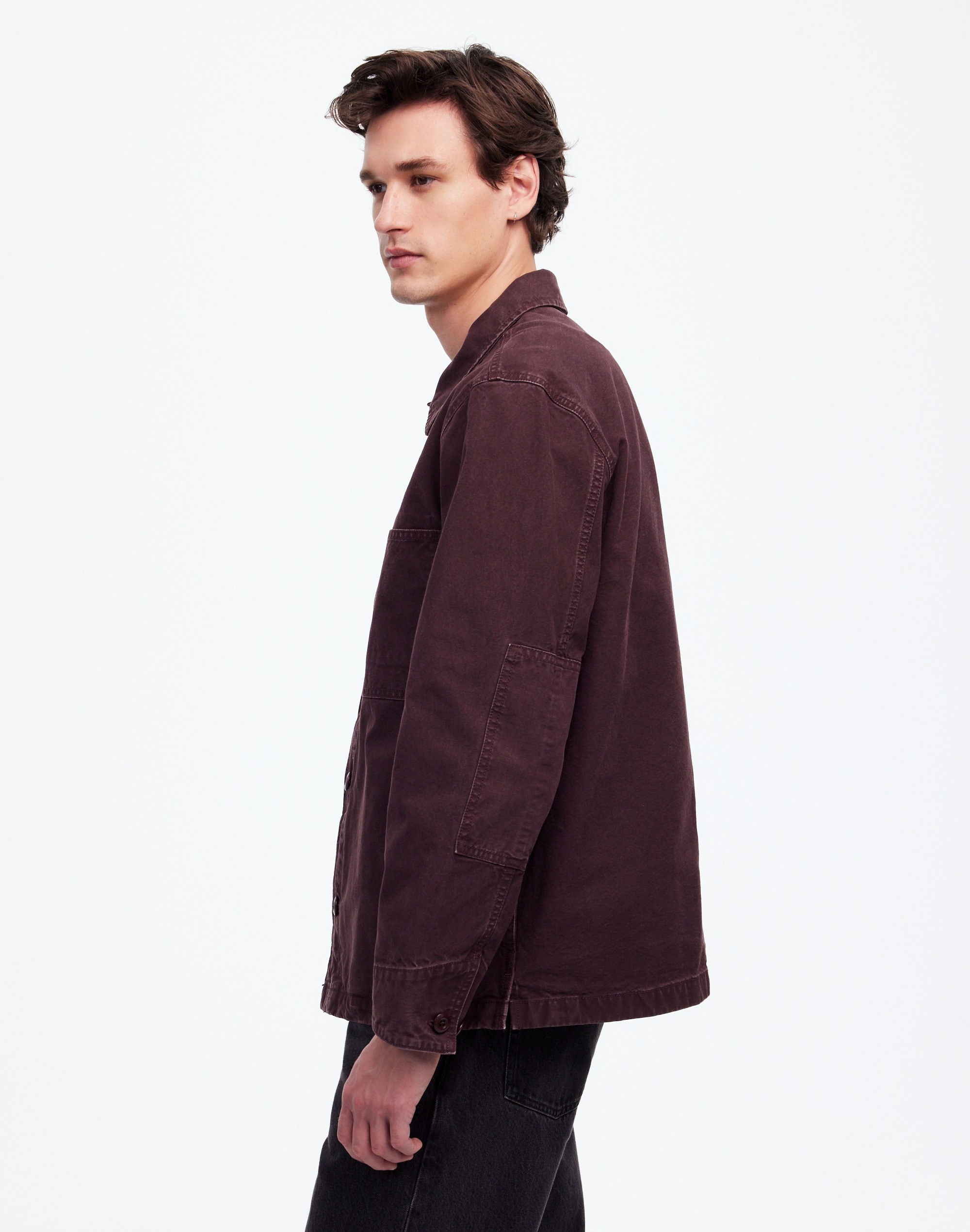 Overshirt Garment-Dyed Canvas | Madewell