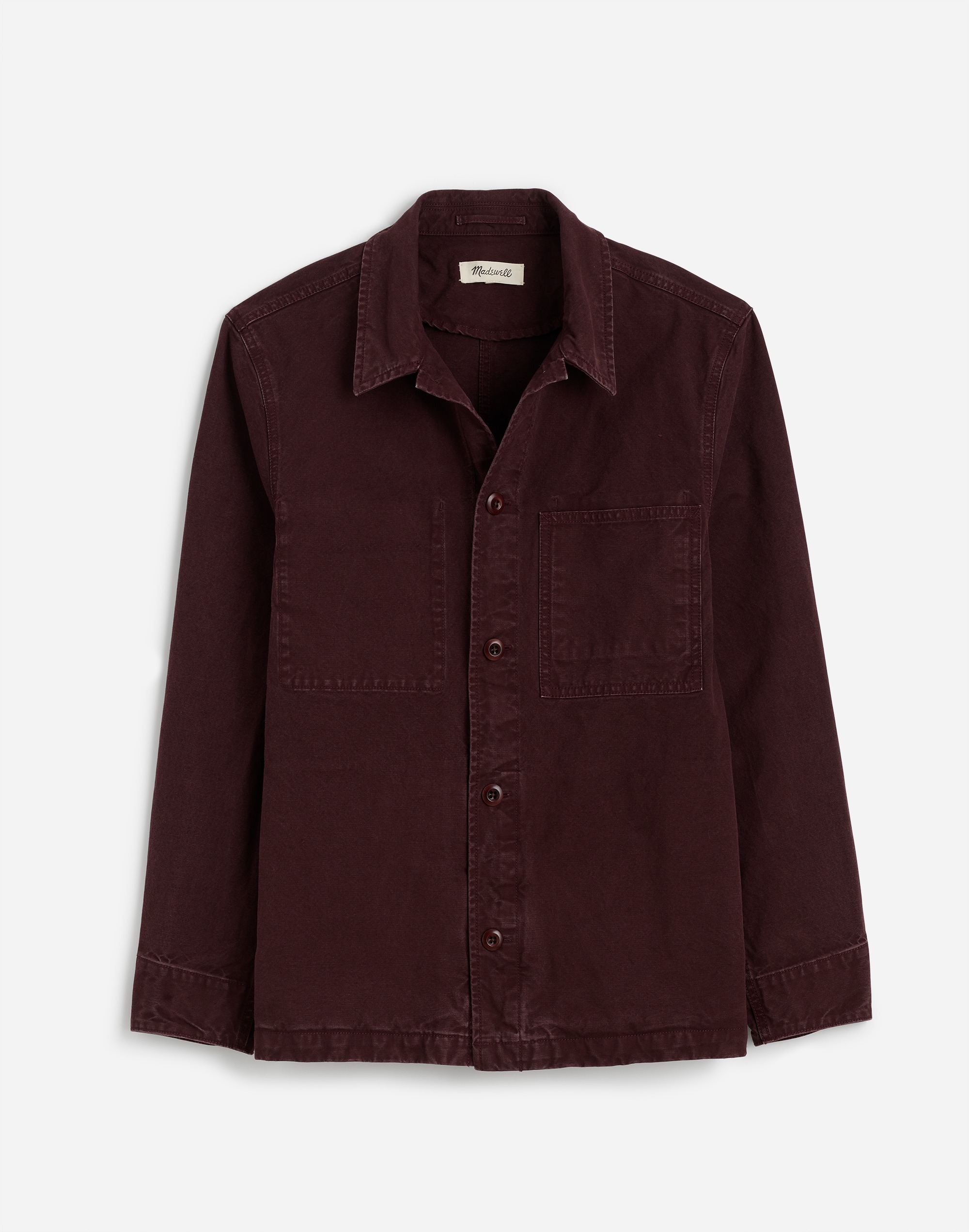 Overshirt Garment-Dyed Canvas | Madewell