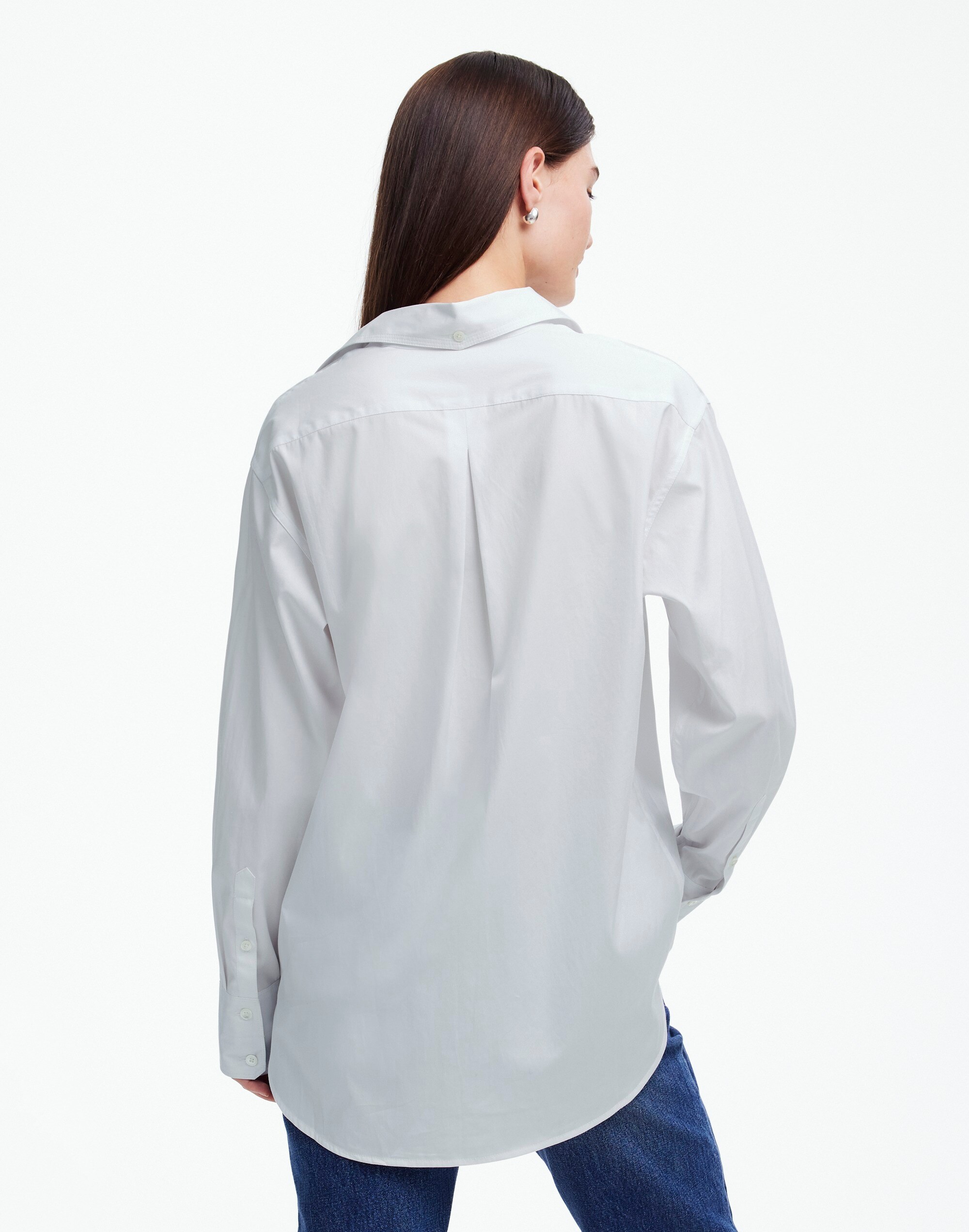 Alexa Chung for Madewell Poplin Button-Up Shirt |