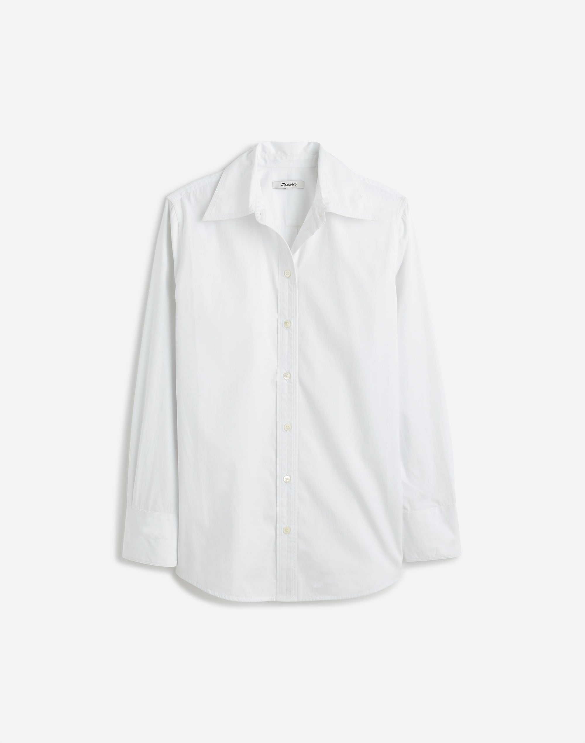 Alexa Chung for Madewell Poplin Button-Up Shirt |