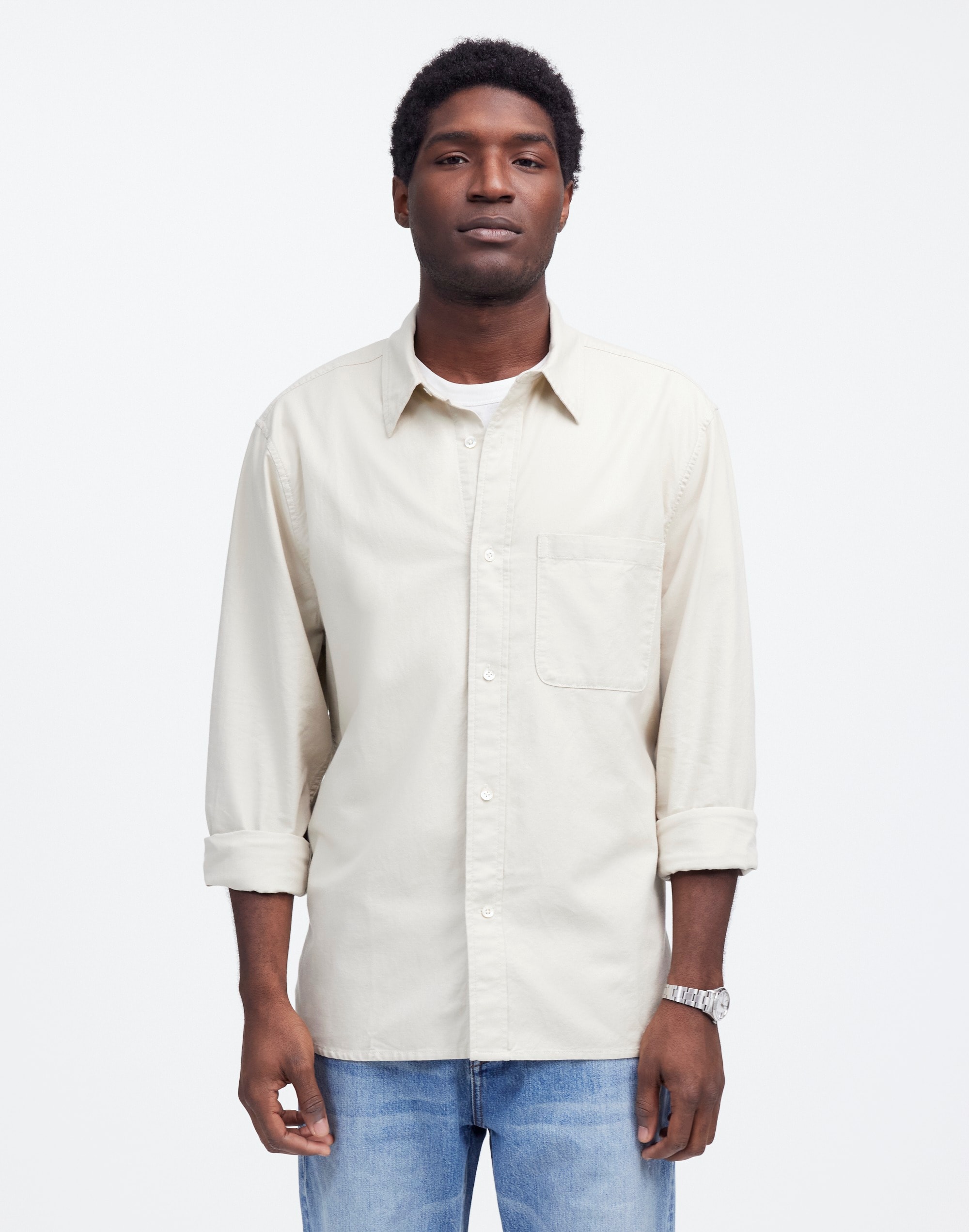 Button-Up Shirt Everyday Twill | Madewell