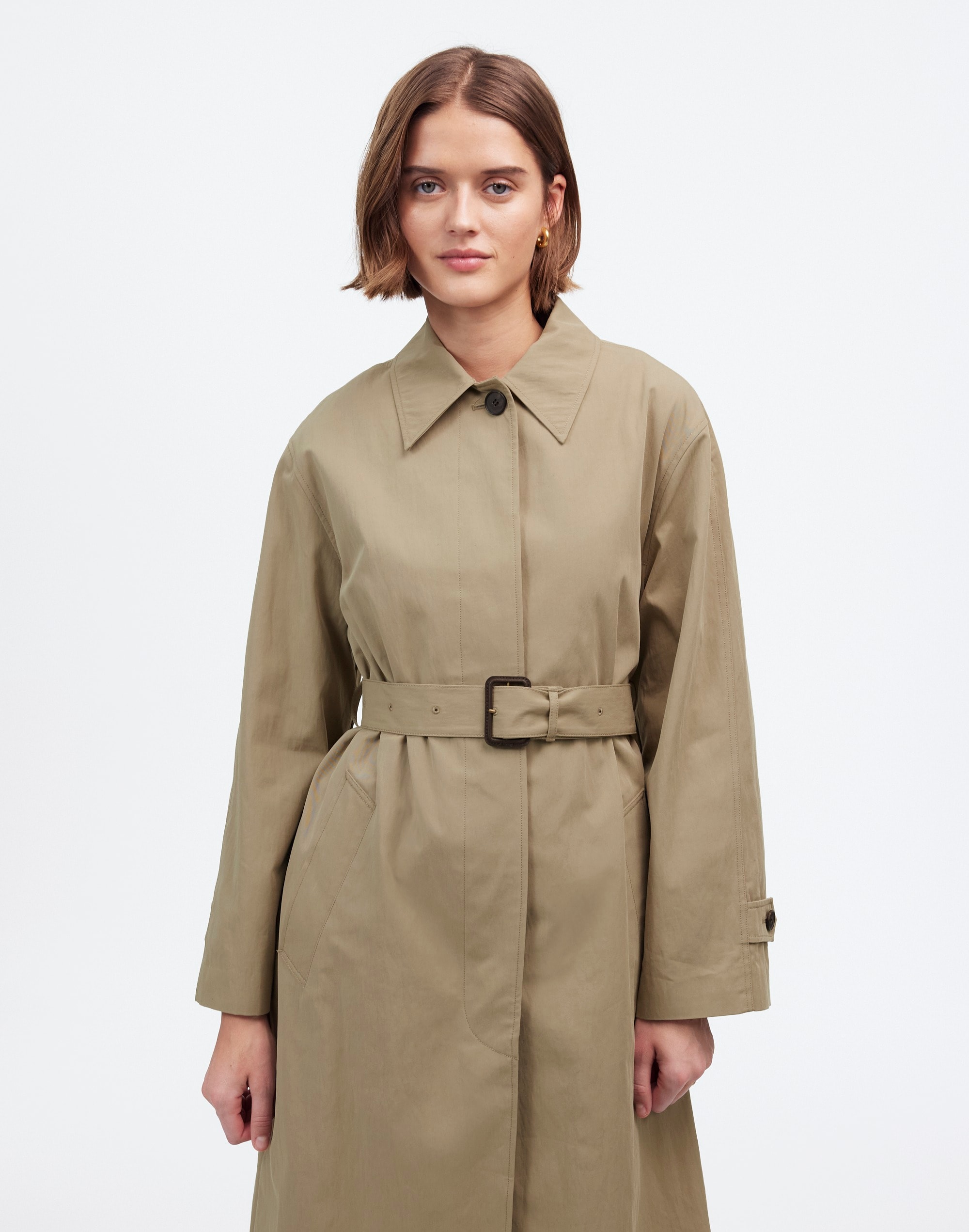 Single-Breasted Trench Coat | Madewell