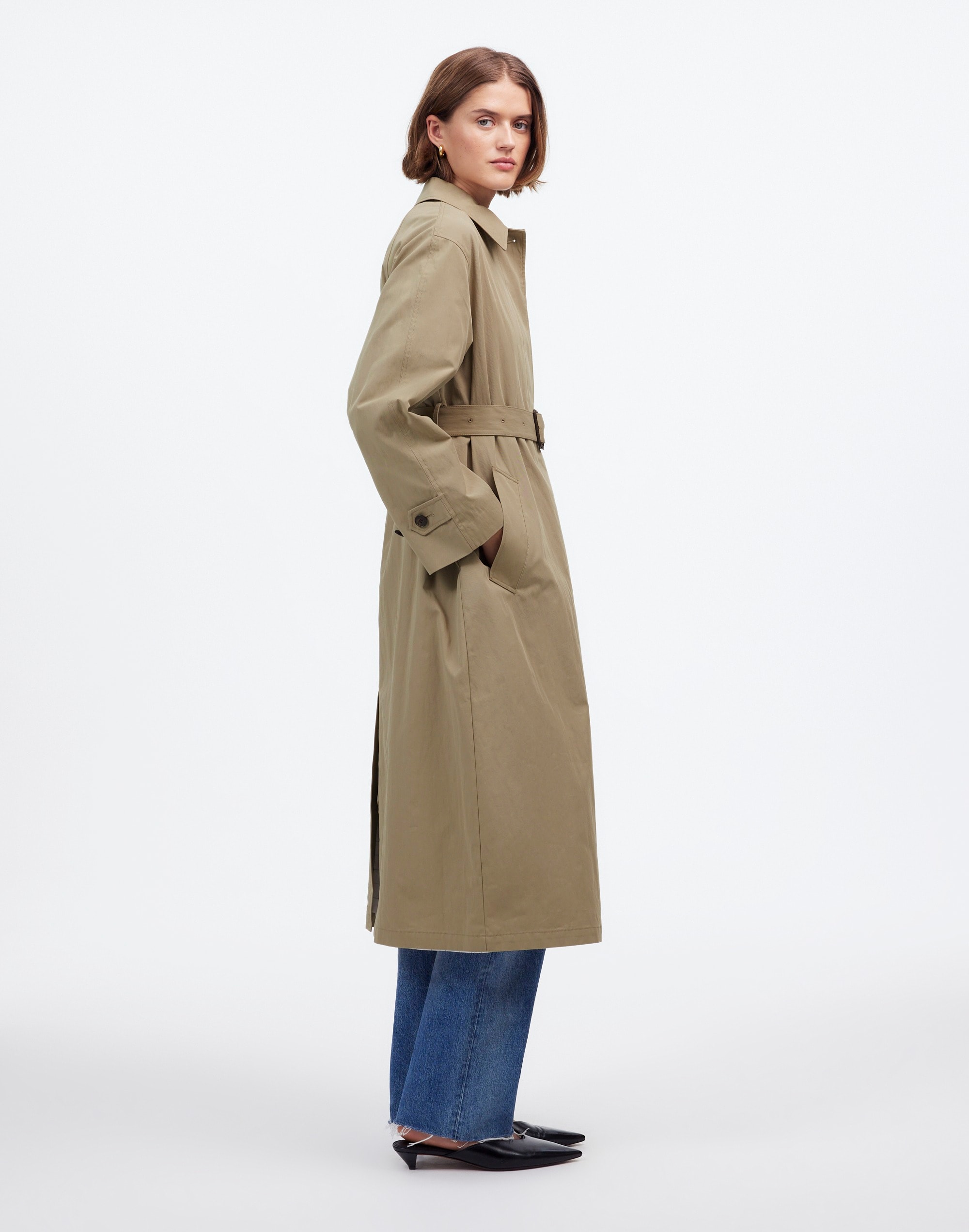 Single-Breasted Trench Coat | Madewell