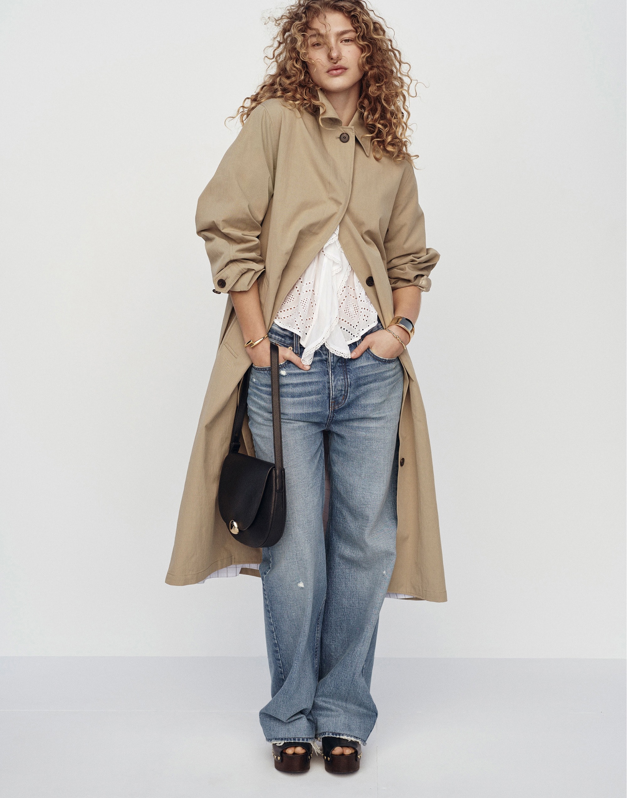 Single-Breasted Trench Coat | Madewell