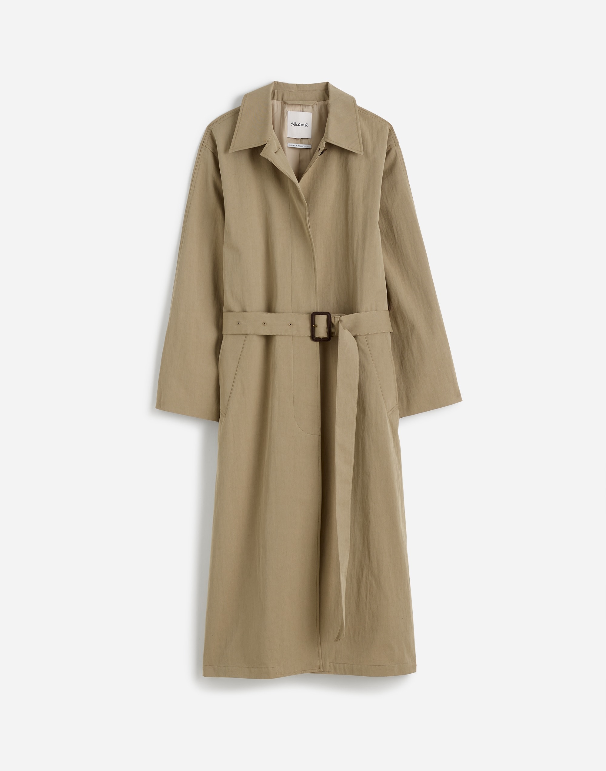 Single-Breasted Trench Coat | Madewell