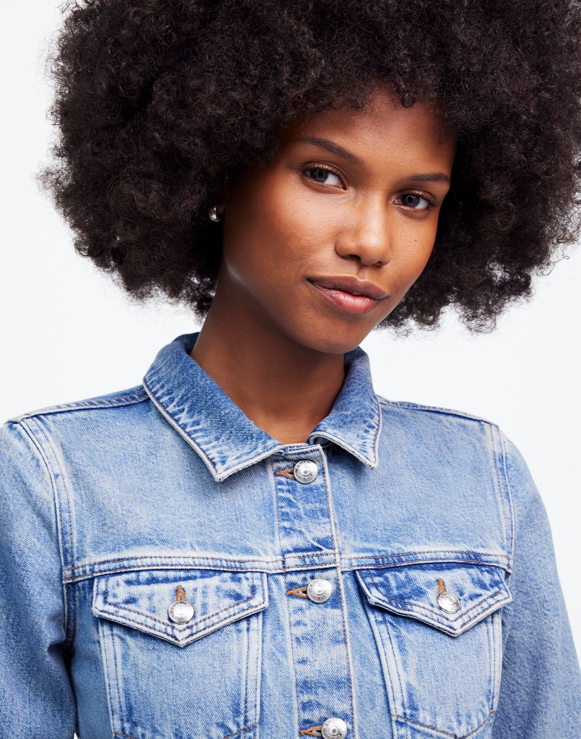 Denim Trucker Jacket Hyland Wash | Madewell