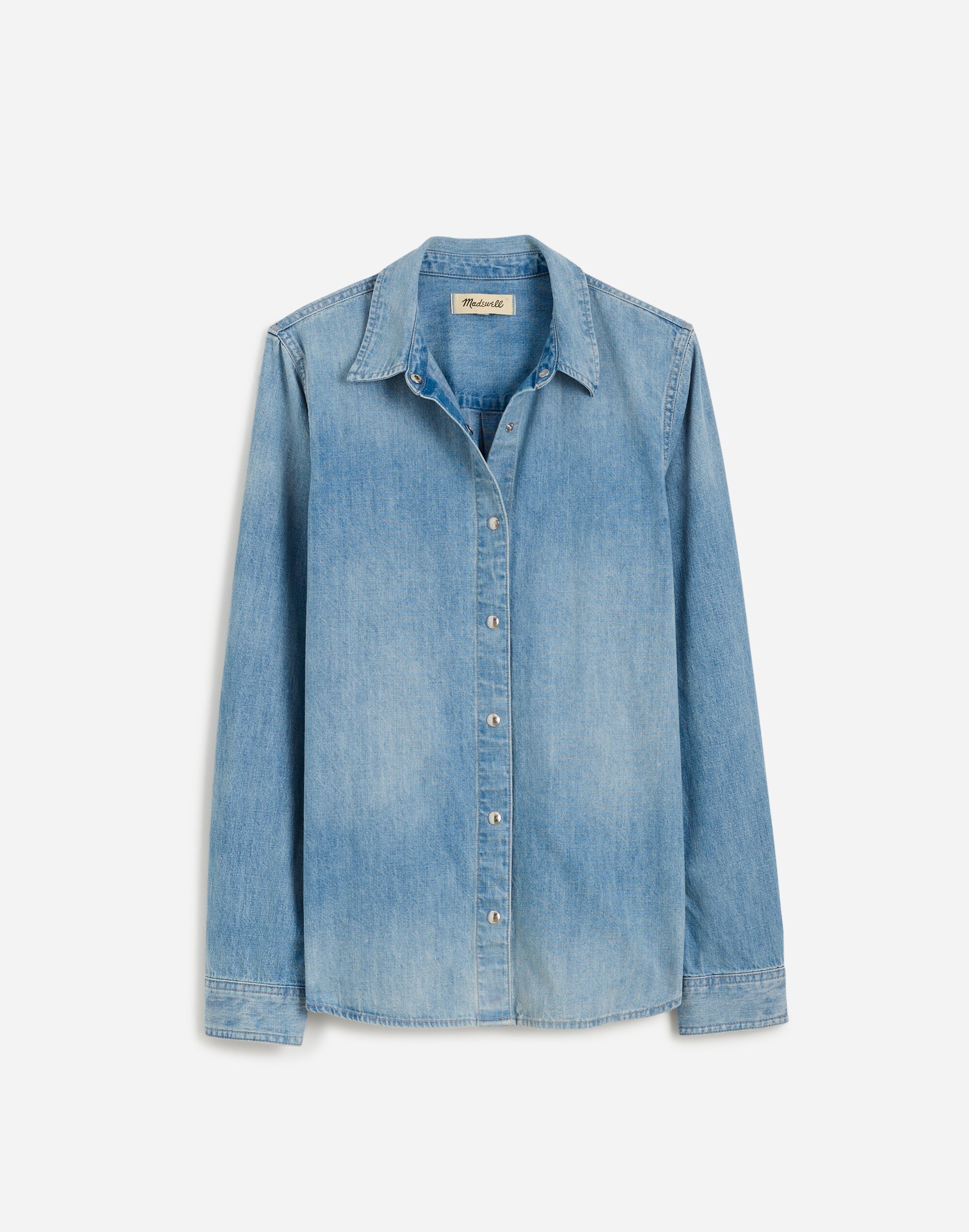 Denim Classic Button-Up Shirt Altoona Wash | Madewell