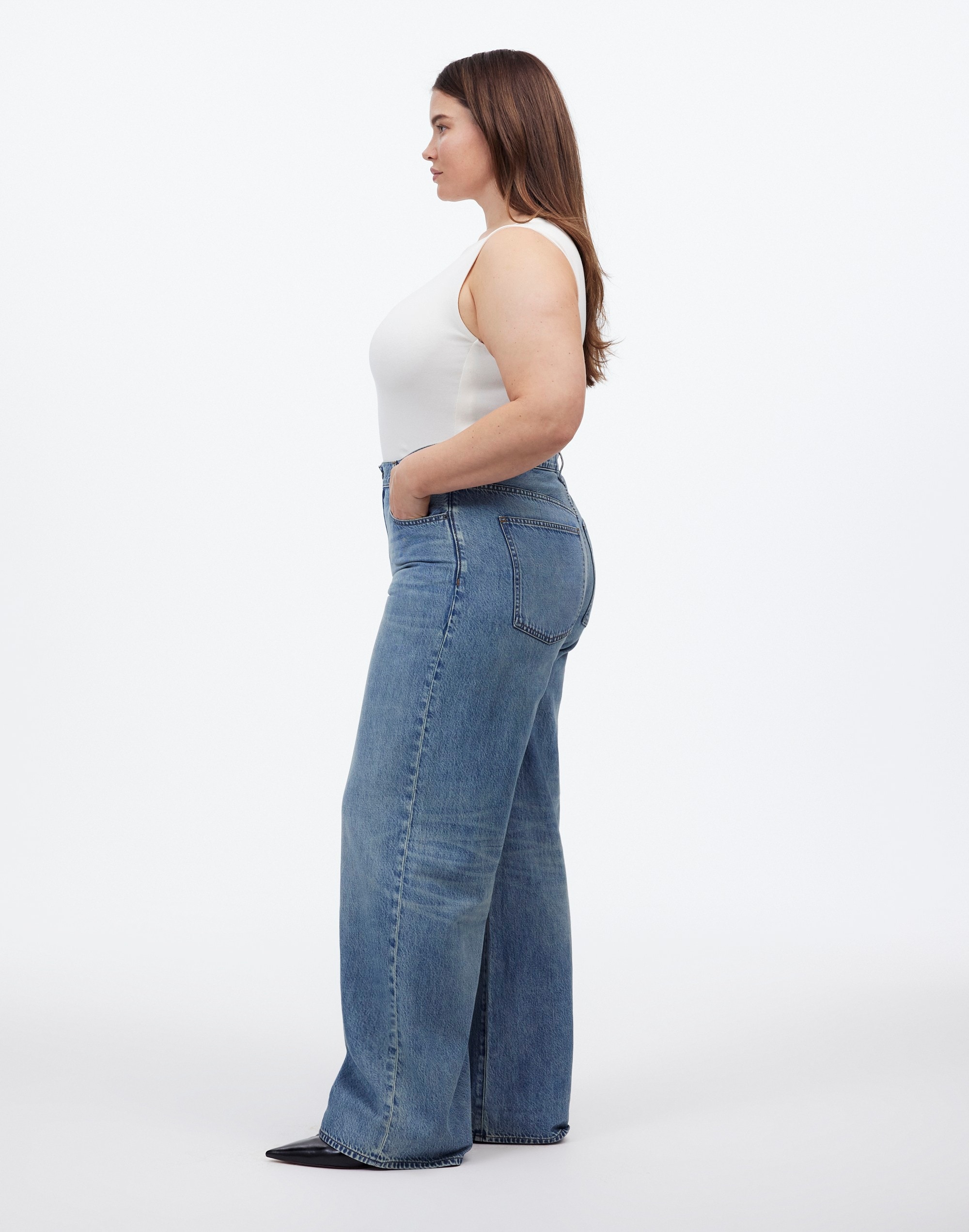 Plus Superwide-Leg Jeans Billings Wash | Madewell