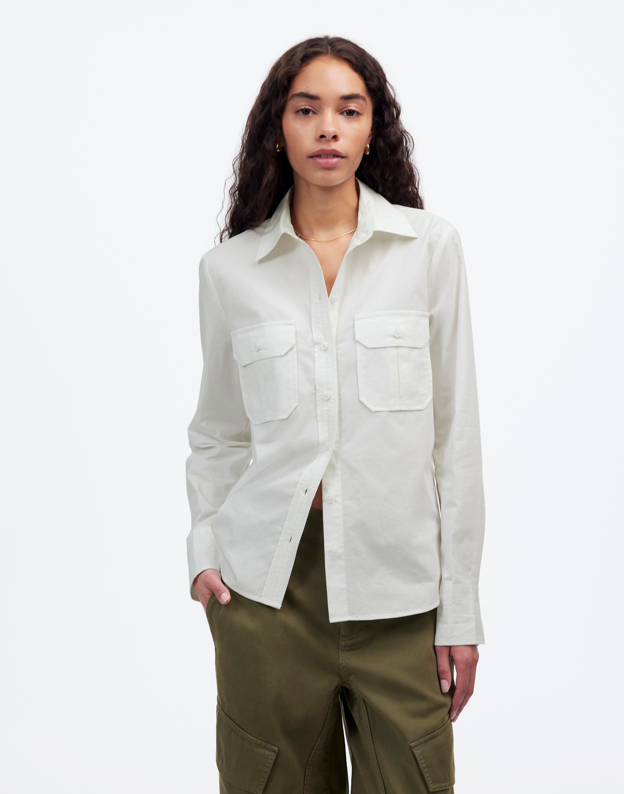 Utility-Pocket Button-Up Shirt | Madewell