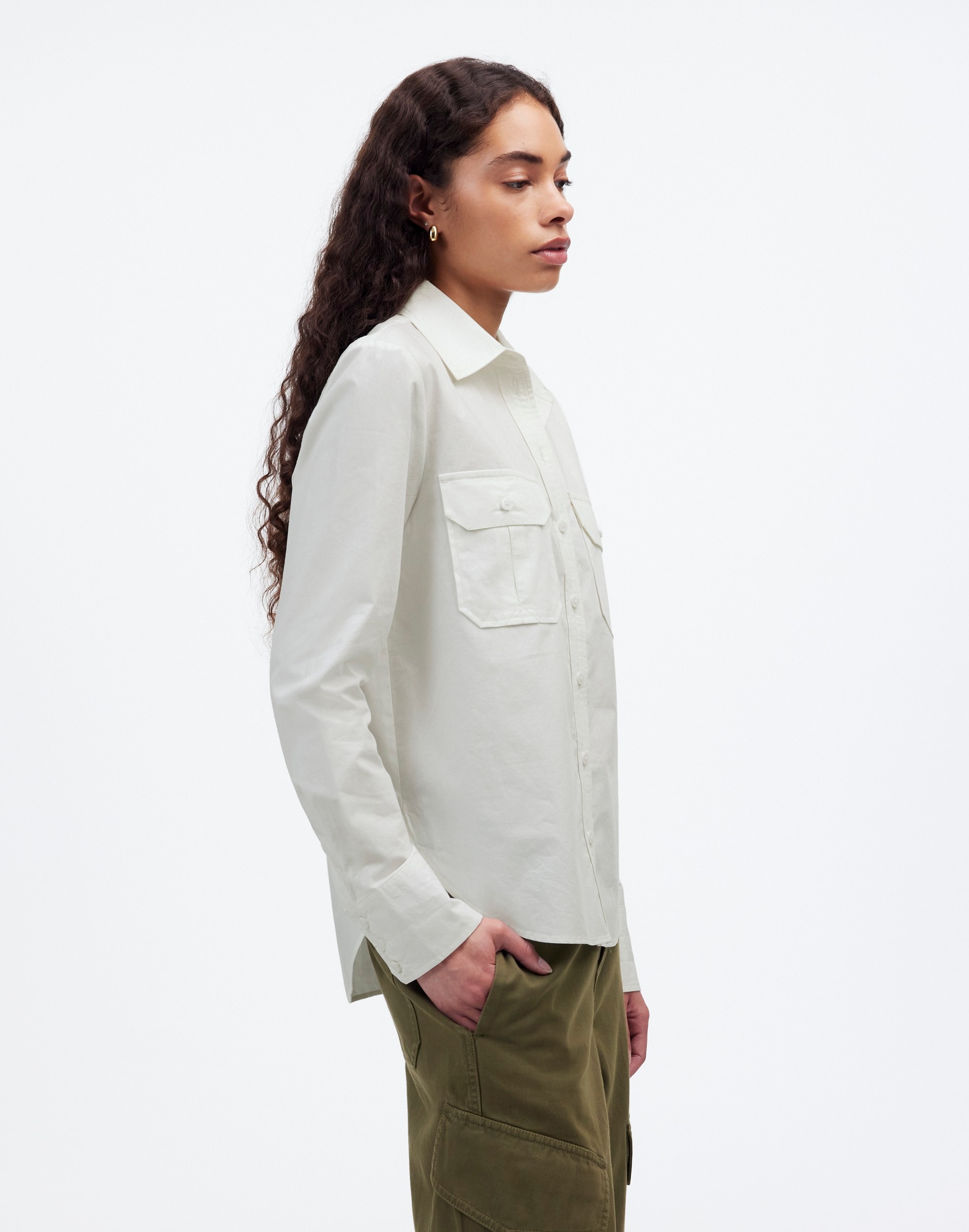 Utility-Pocket Button-Up Shirt | Madewell