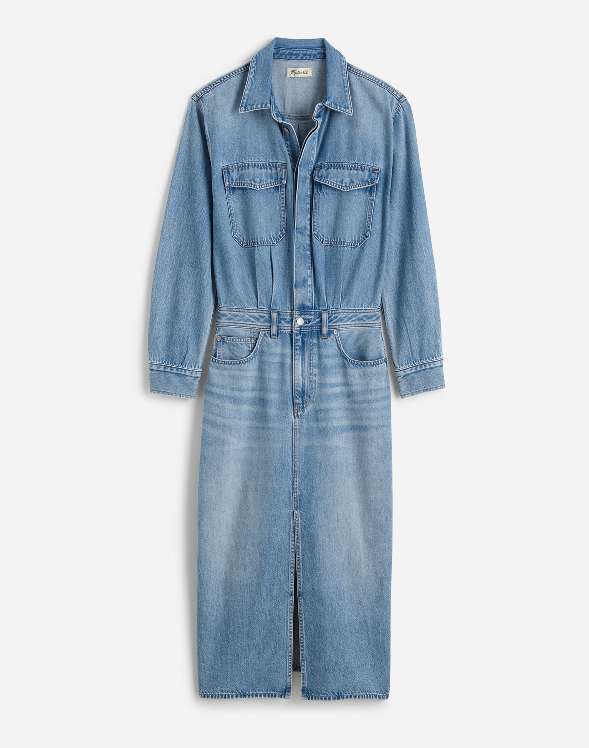 Denim Midi Shirtdress Altoona Wash | Madewell