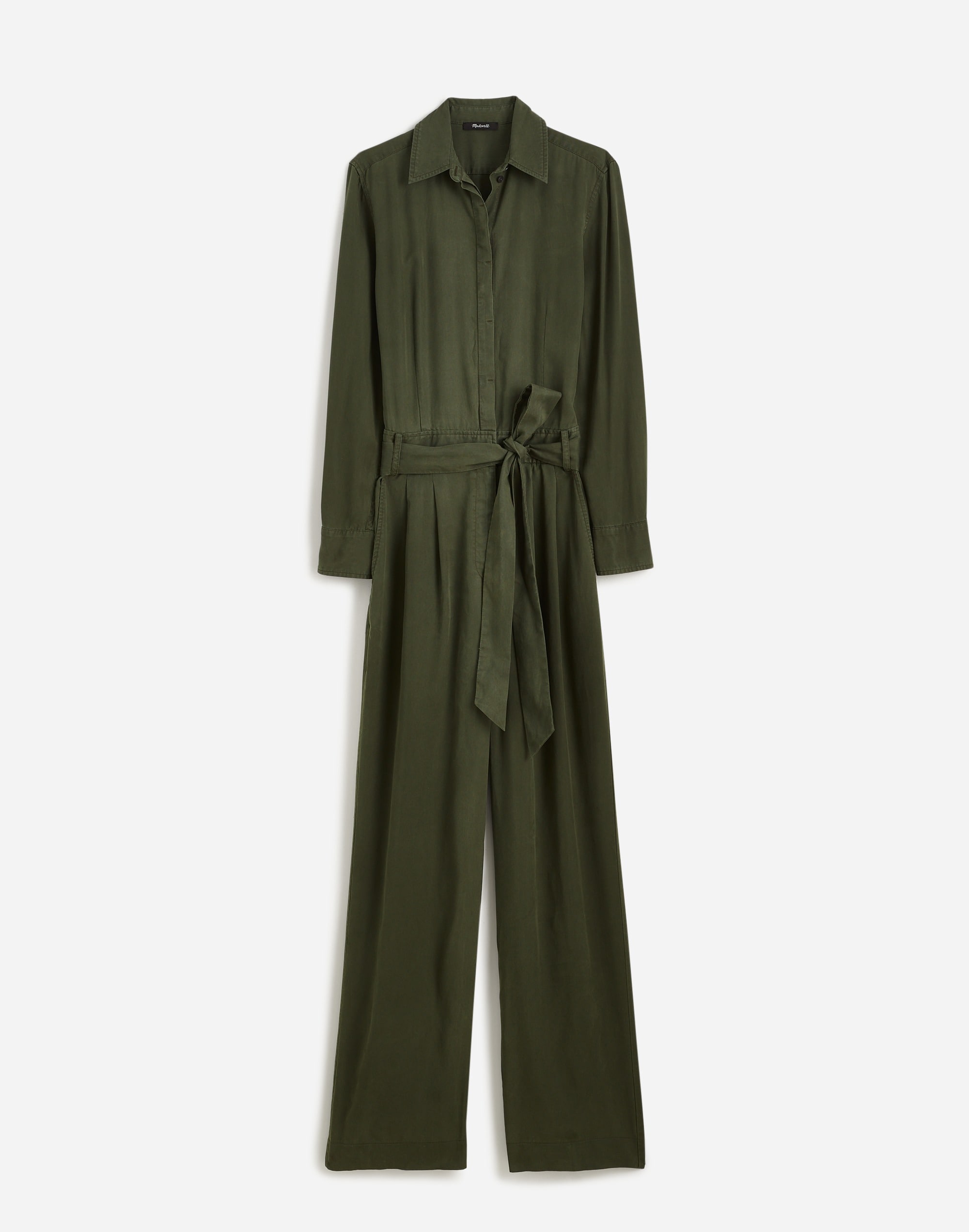 Relaxed Tie-Waist Wide-Leg Jumpsuit | Madewell