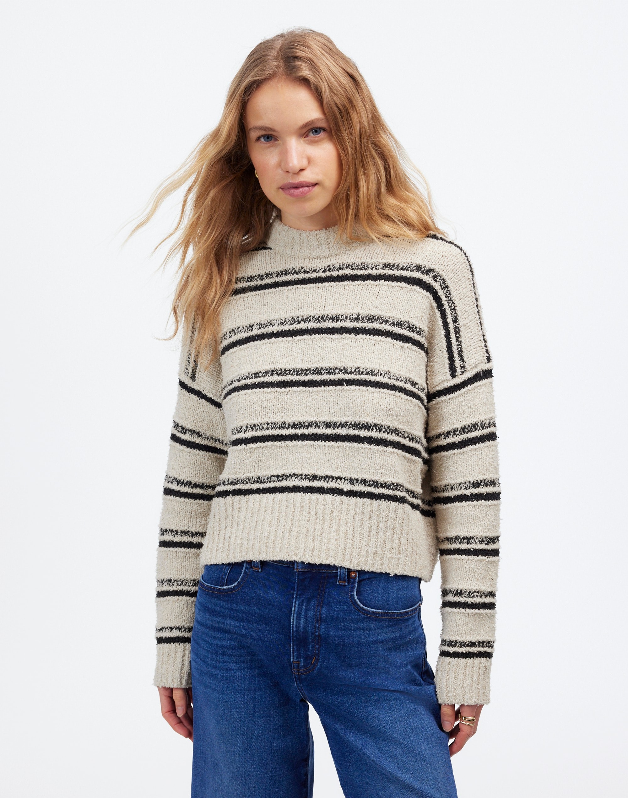 Eyelash-Yarn Crewneck Sweater | Madewell