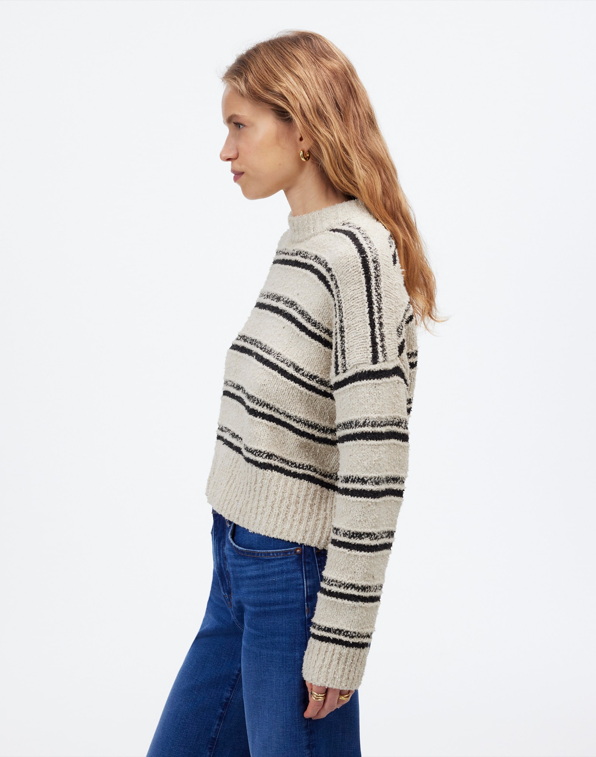 Eyelash-Yarn Crewneck Sweater | Madewell