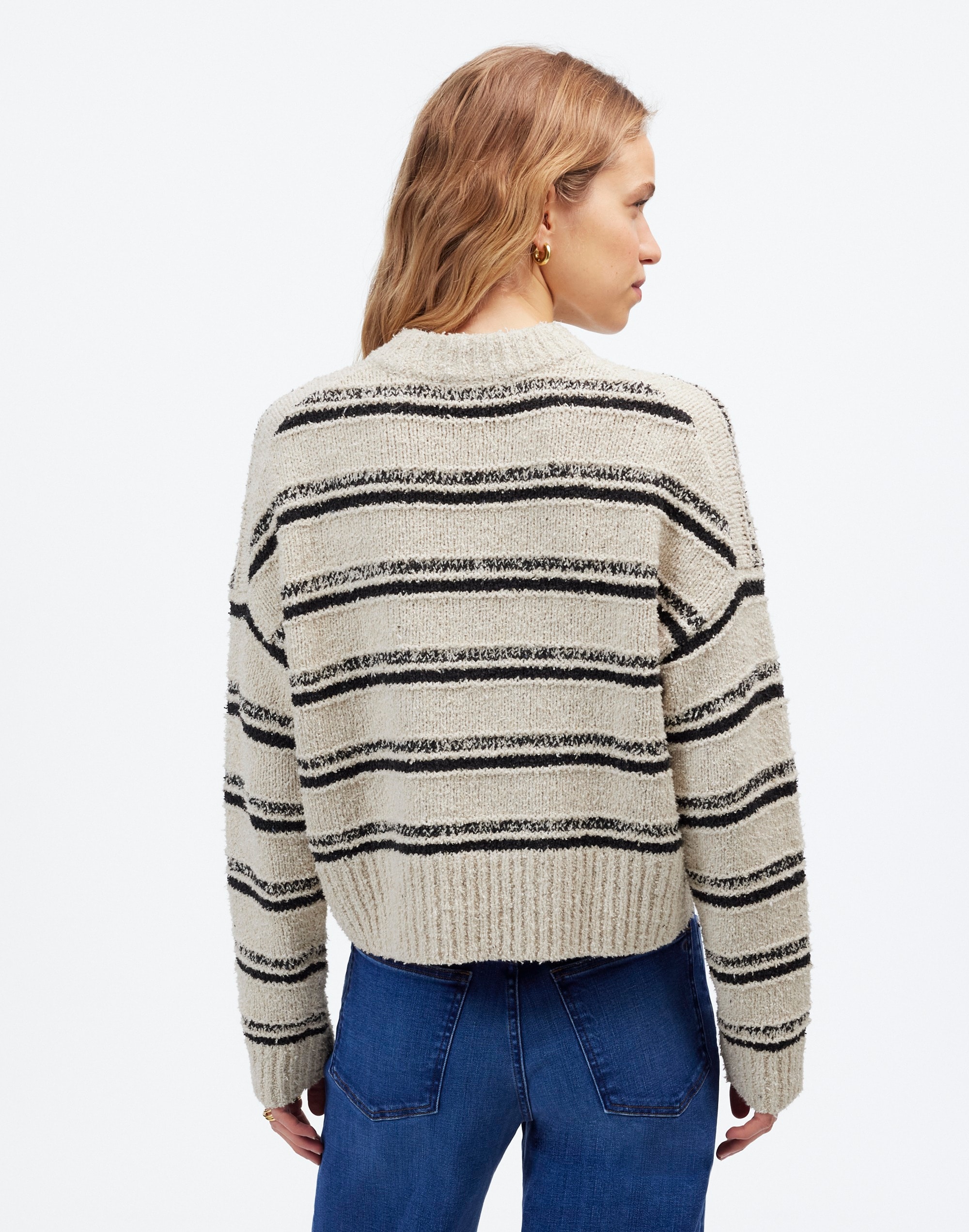 Eyelash-Yarn Crewneck Sweater | Madewell