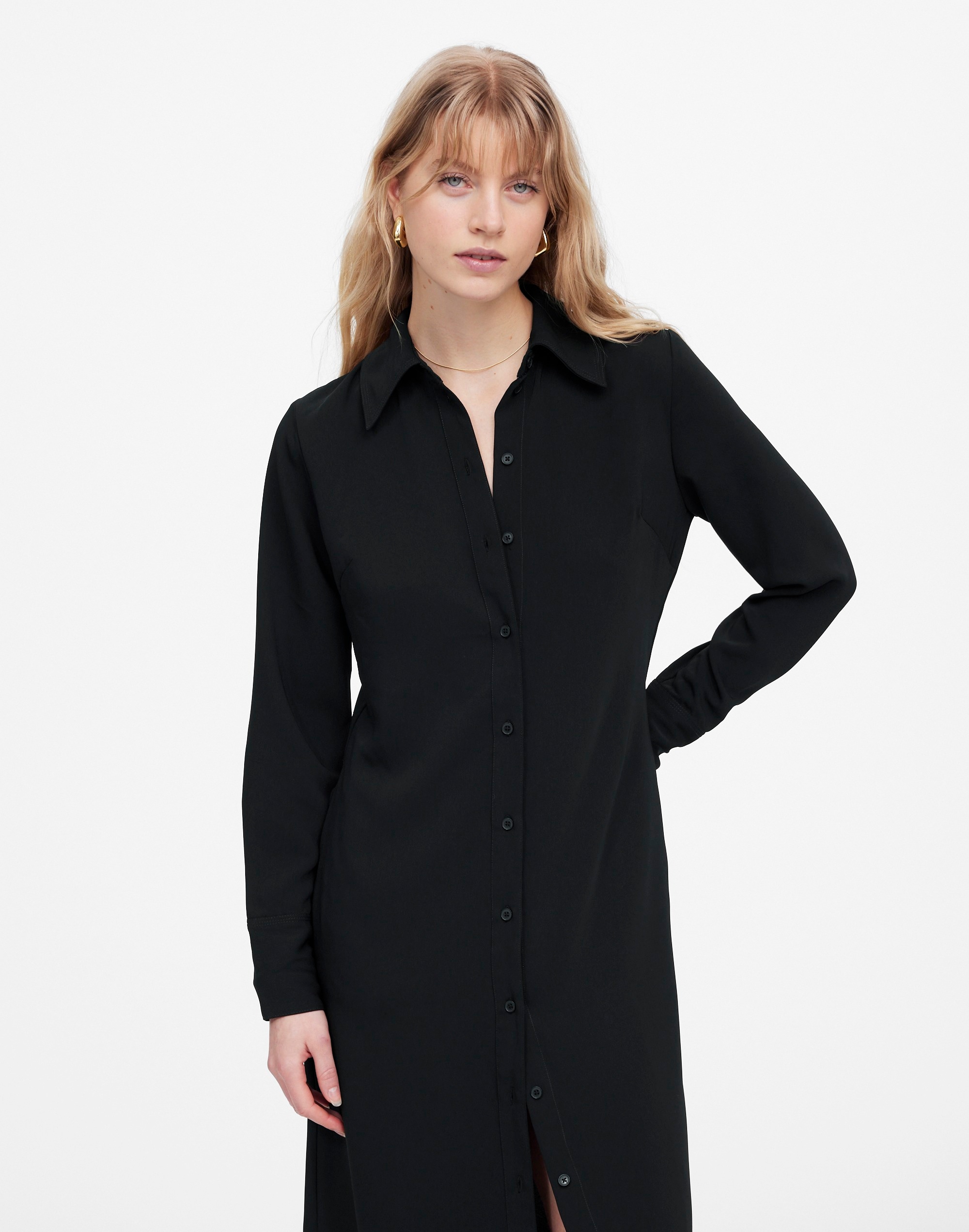 Button-Up Midi Shirtdress | Madewell