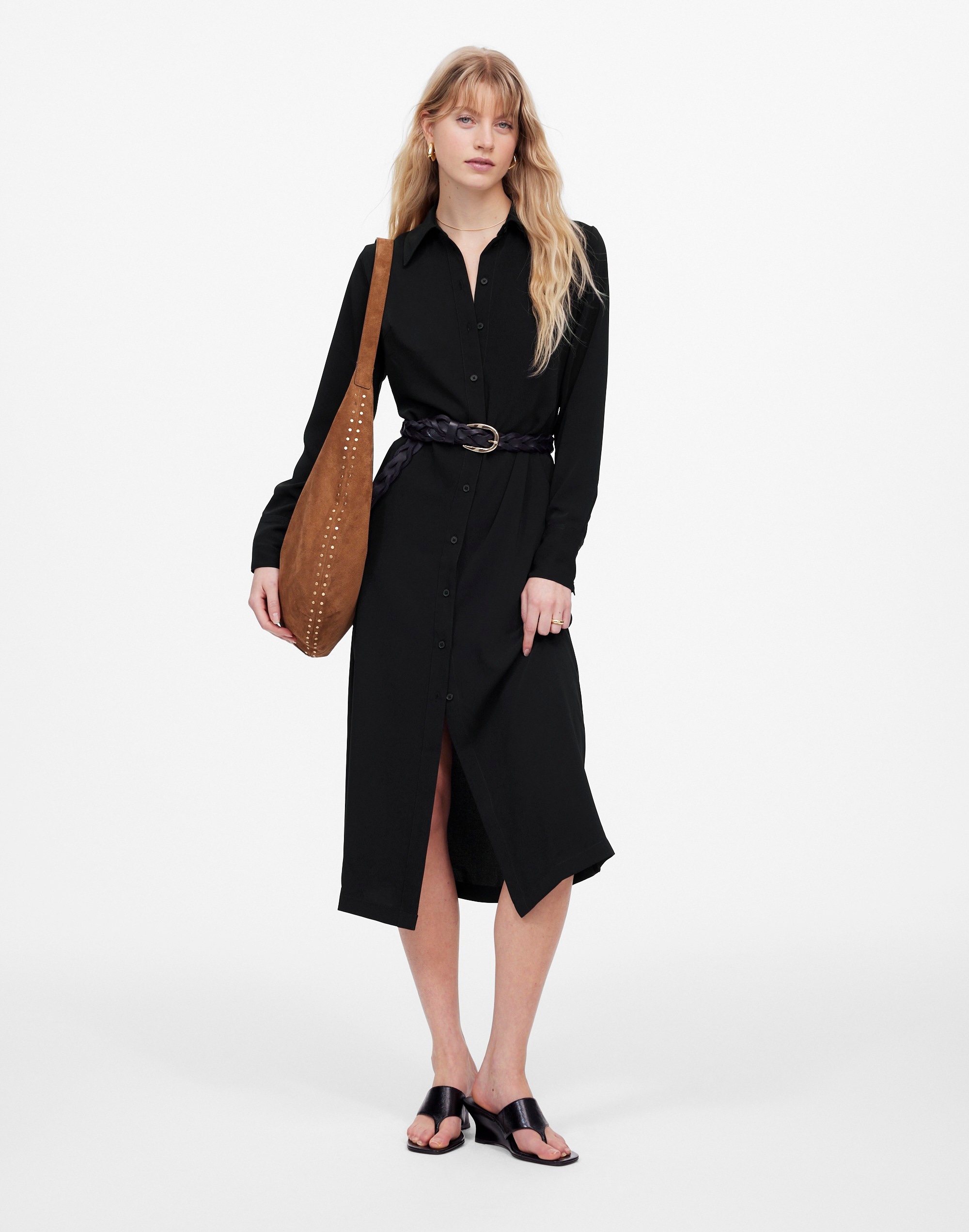 Button-Up Midi Shirtdress | Madewell