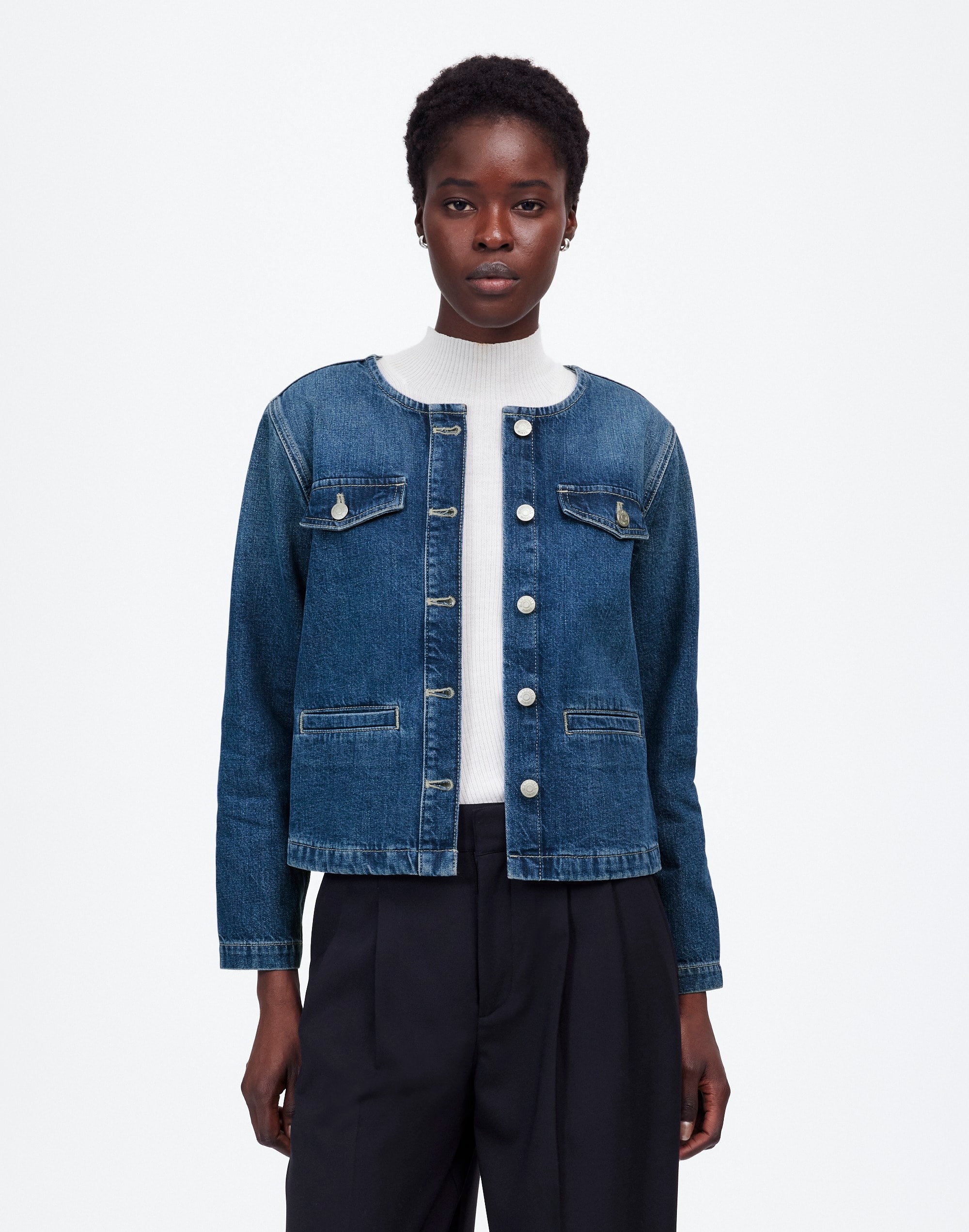 Denim Lady Jacket Plymouth Wash | Madewell