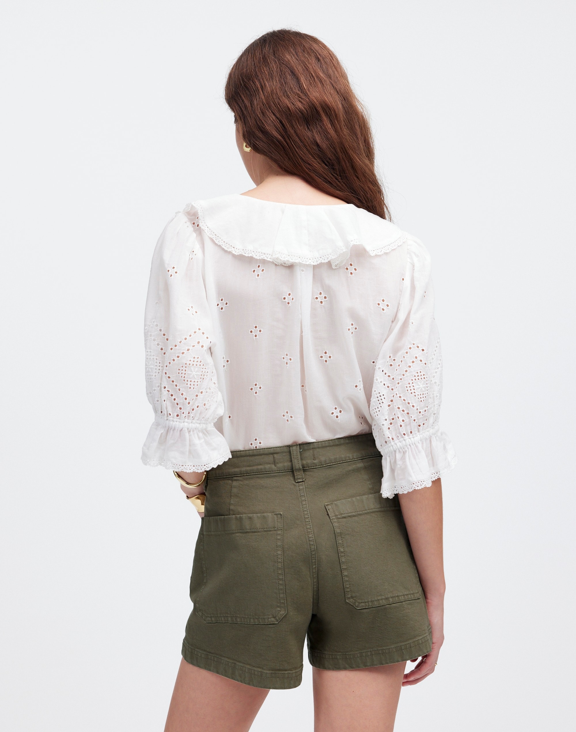 The Emmett Short Garment-Dyed Twill: Patch Pocket Edition | Madewell