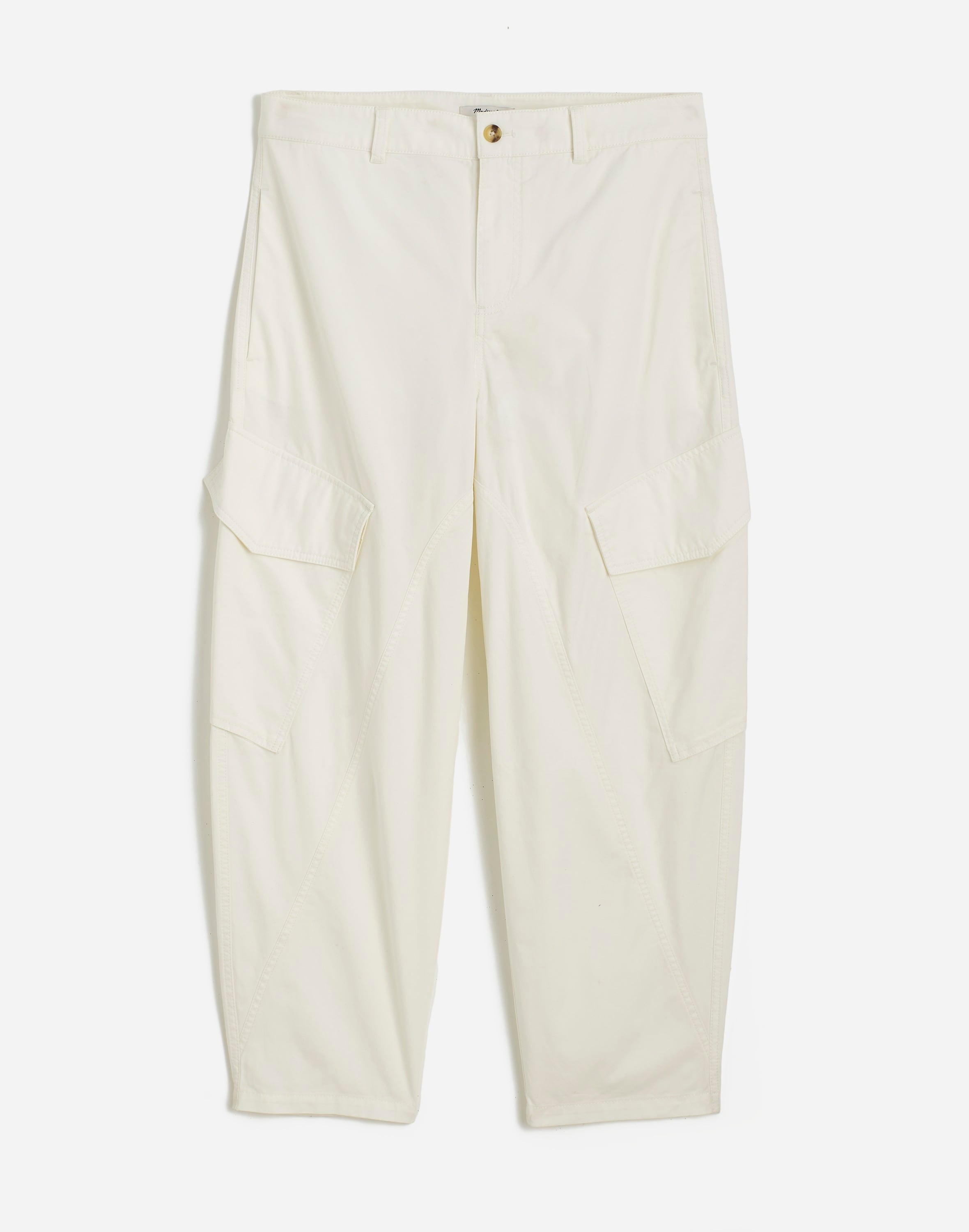 The Barrel-Leg Utility Pant Garment-Dyed Twill | Madewell