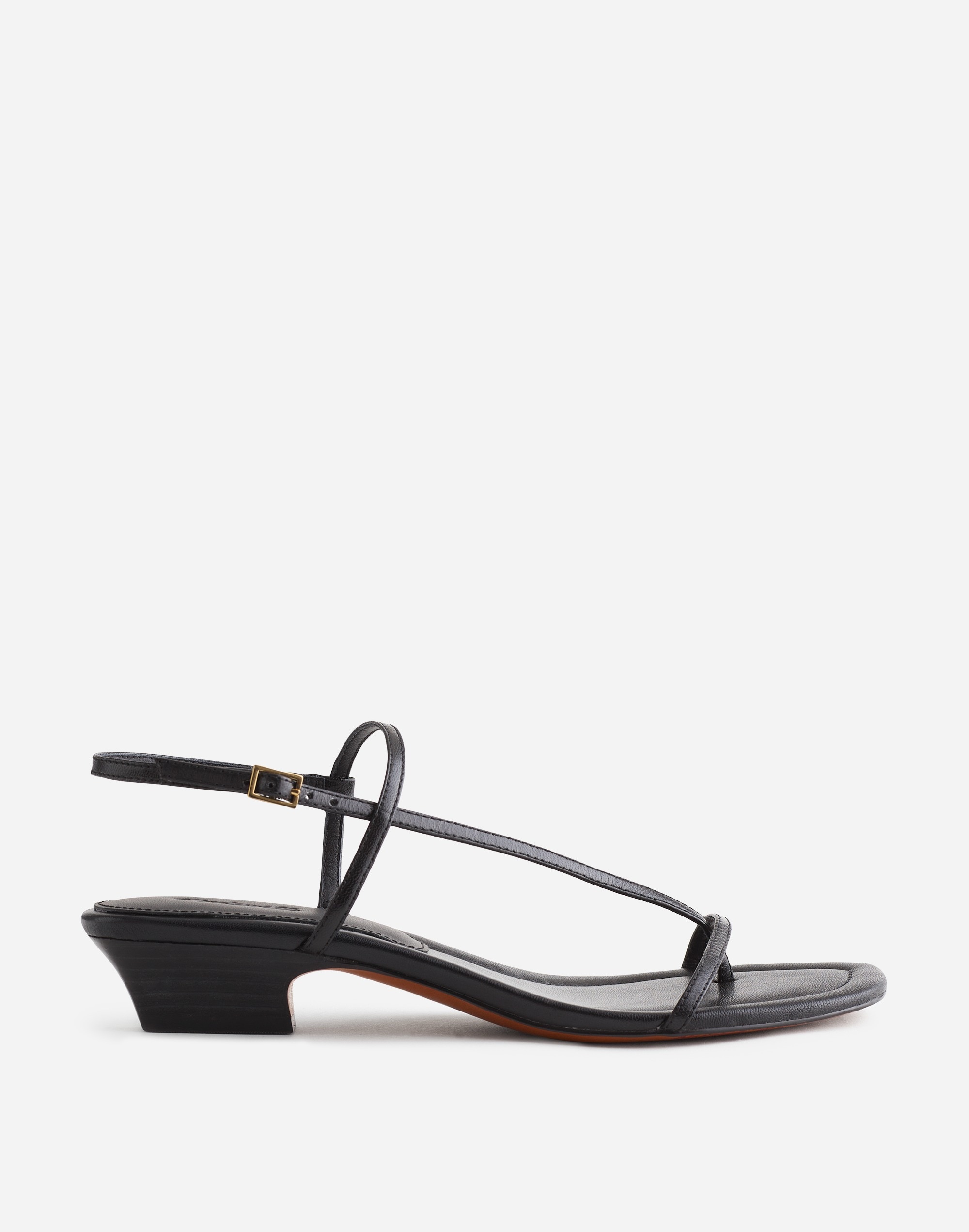 The Maycie Asymmetric T-Strap Sandal | Madewell