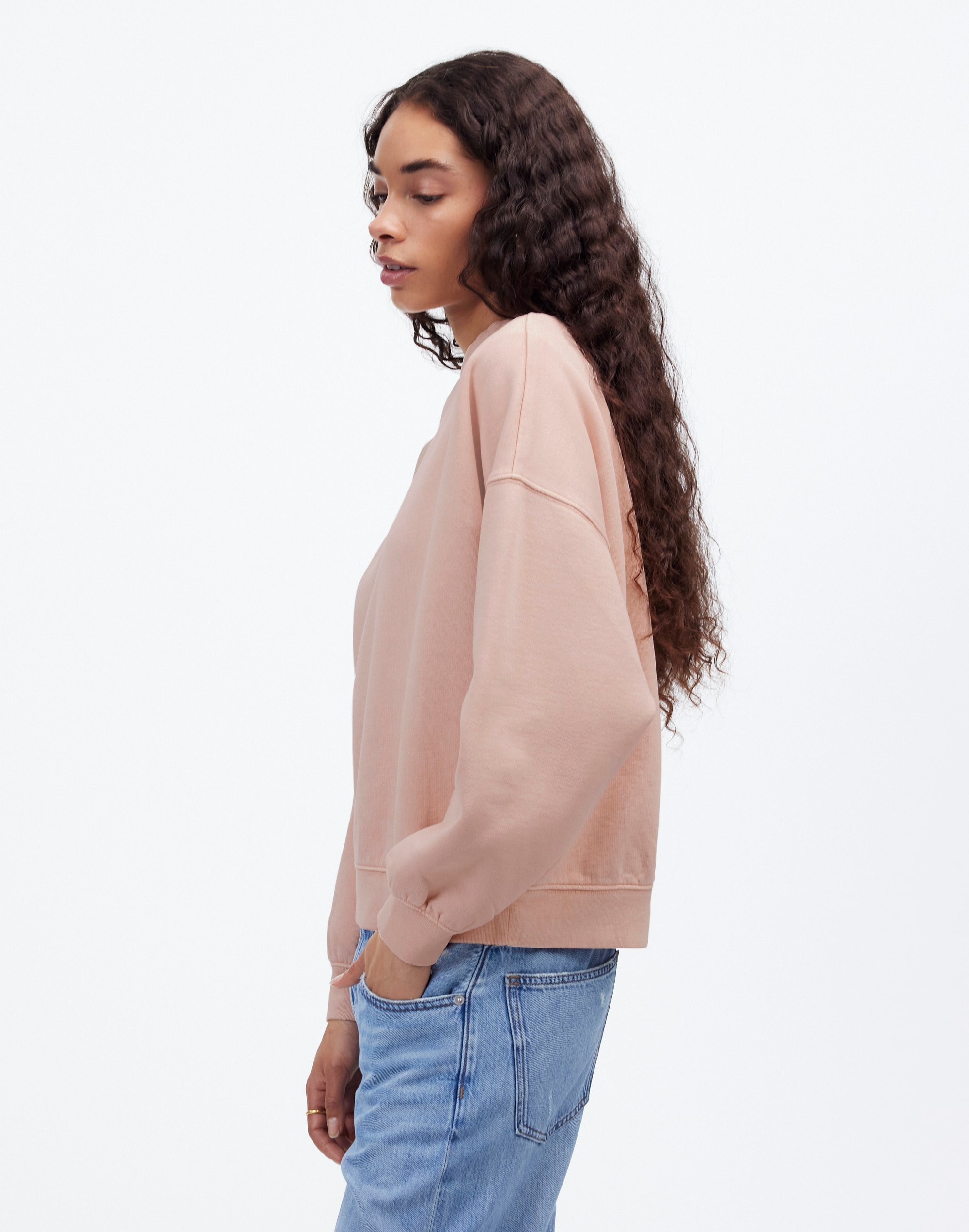 Relaxed Mockneck Sweatshirt | Madewell