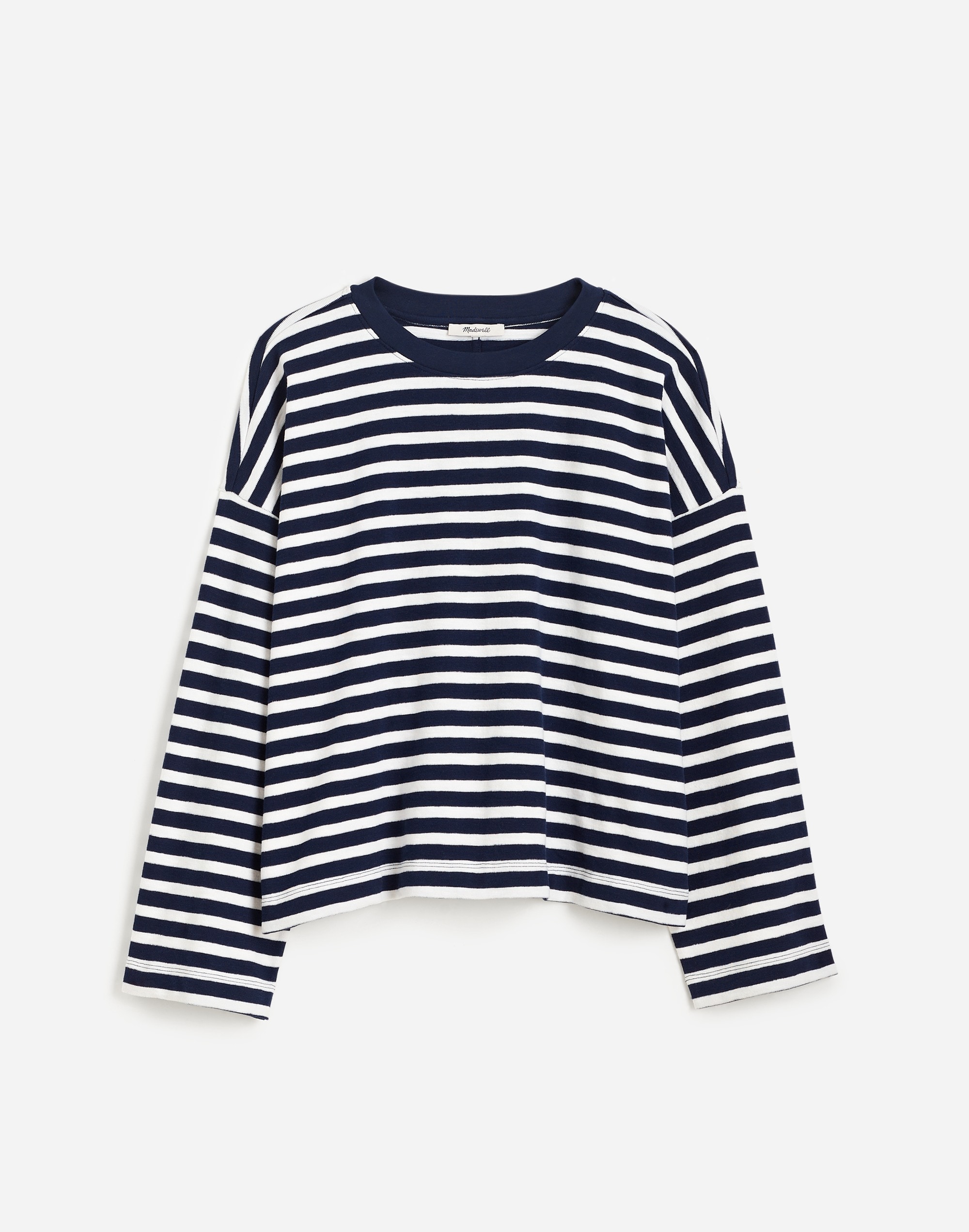 Easy Crewneck Long-Sleeve Tee | Madewell