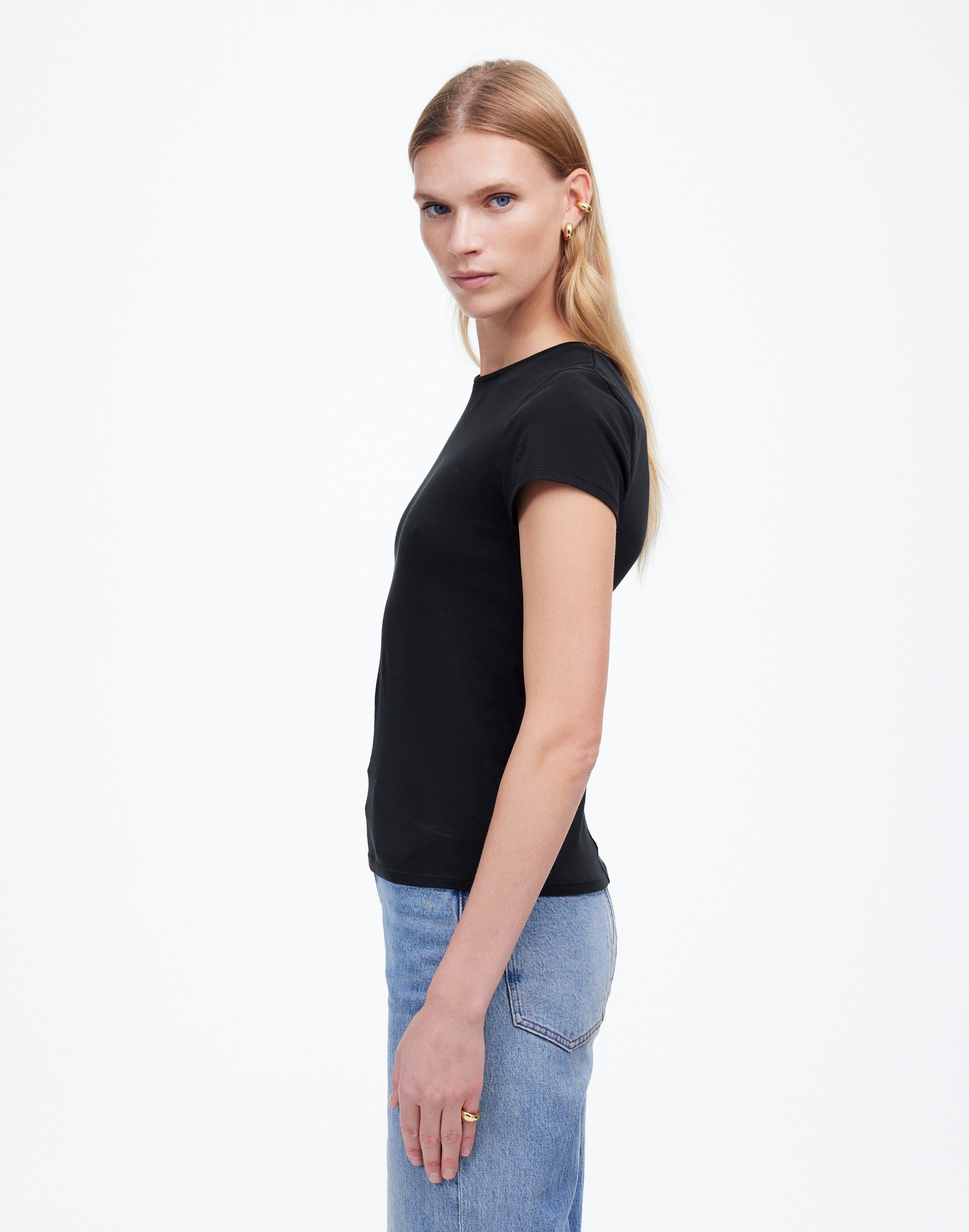 Essential Slim Tee Lightweight Cotton | Madewell