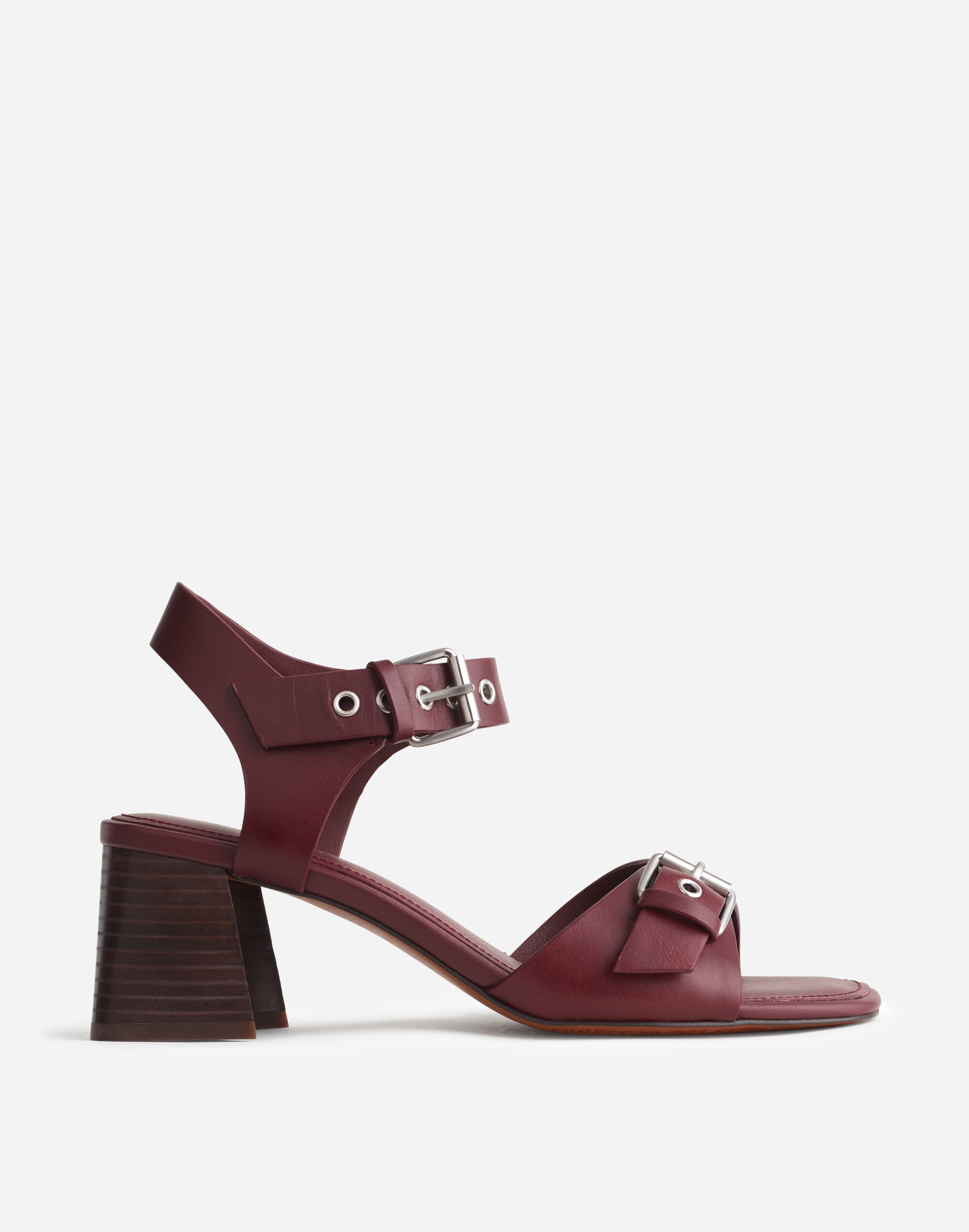 The Neeka Ankle-Strap Heeled Sandal | Madewell