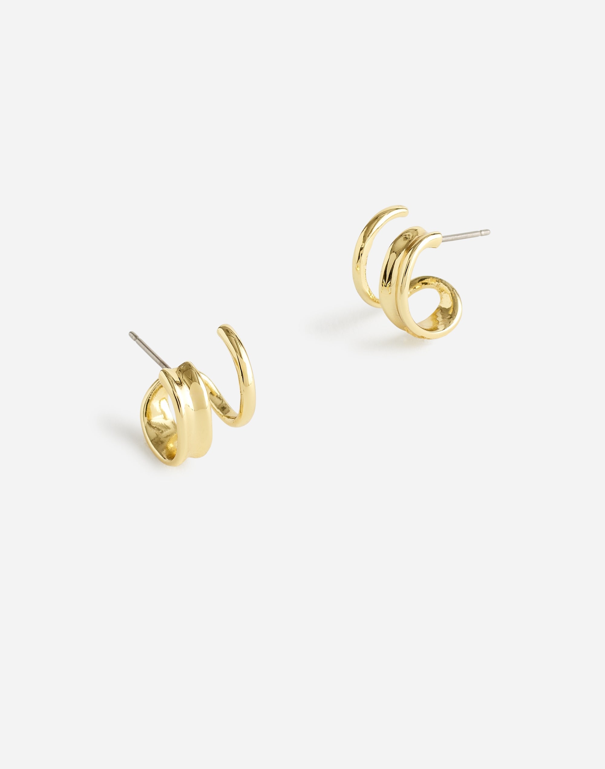 Variegated Double Hoop Earrings | Madewell