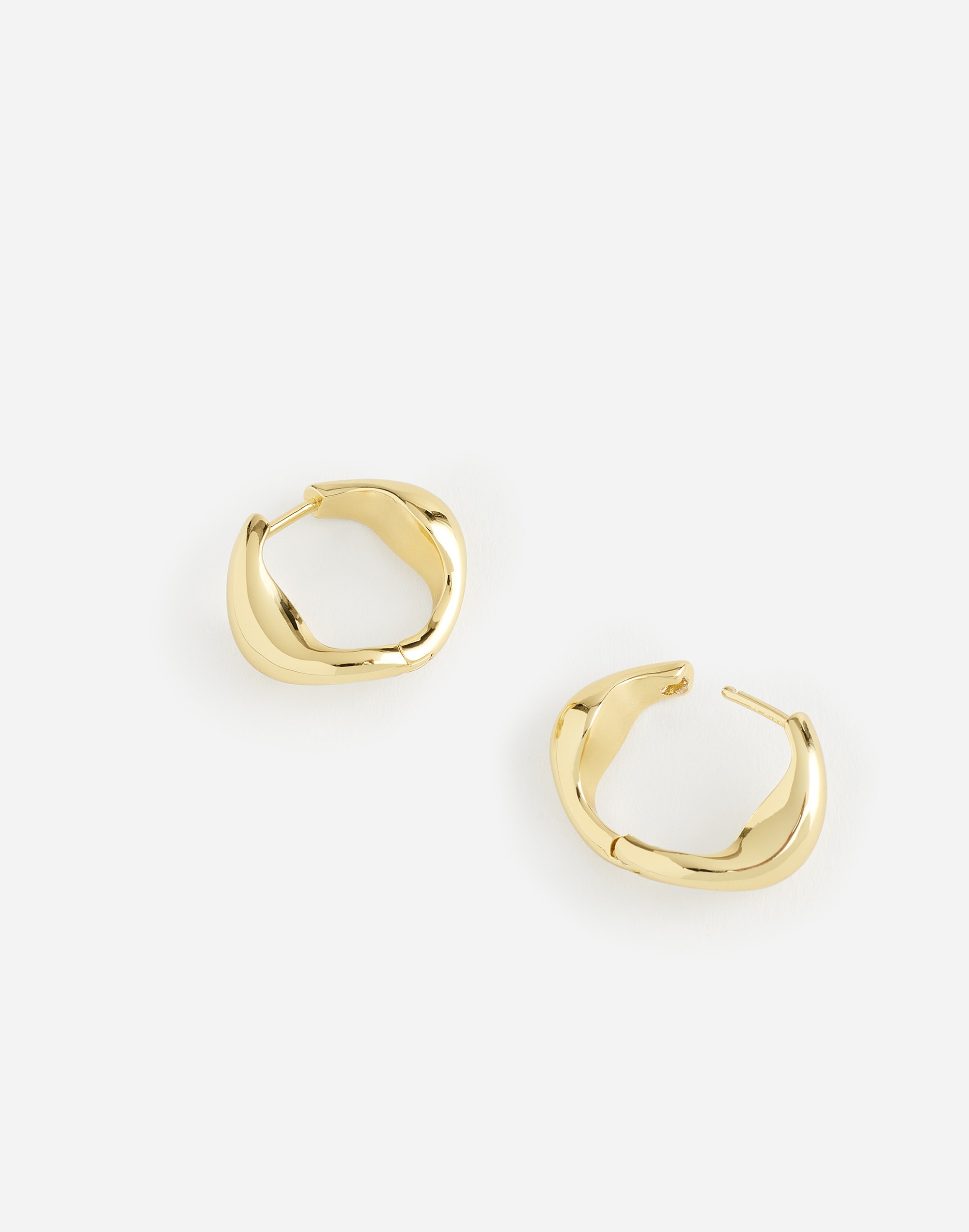 Twisted Hoop Earrings | Madewell