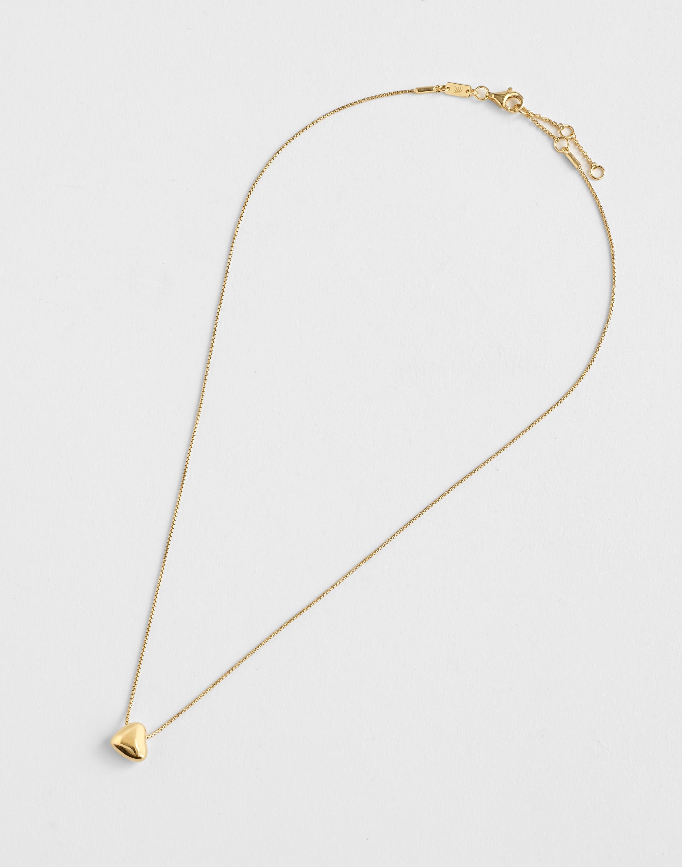 Demi-Fine Heart Pendant Necklace | Madewell