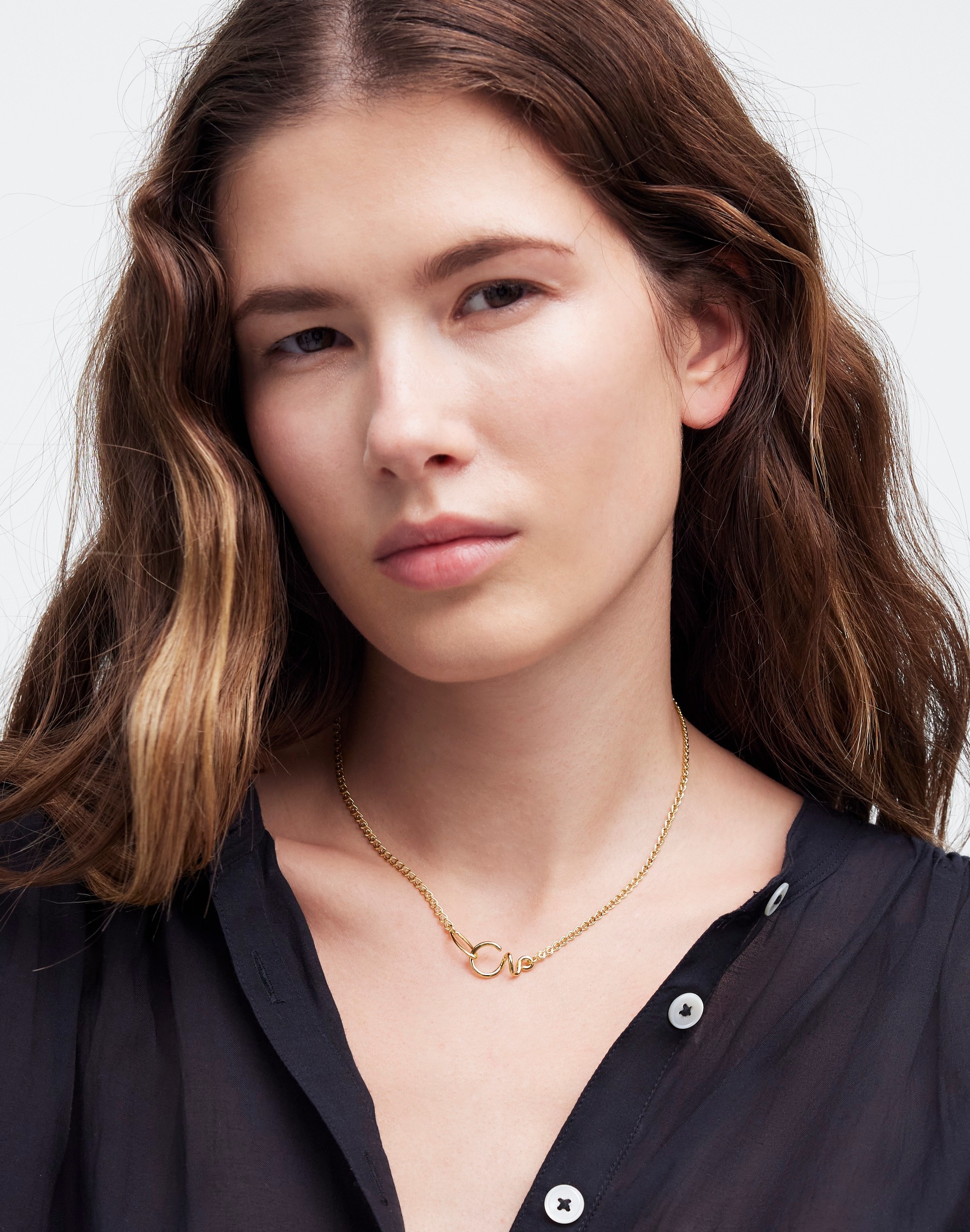 Skinny Chain Choker Necklace | Madewell