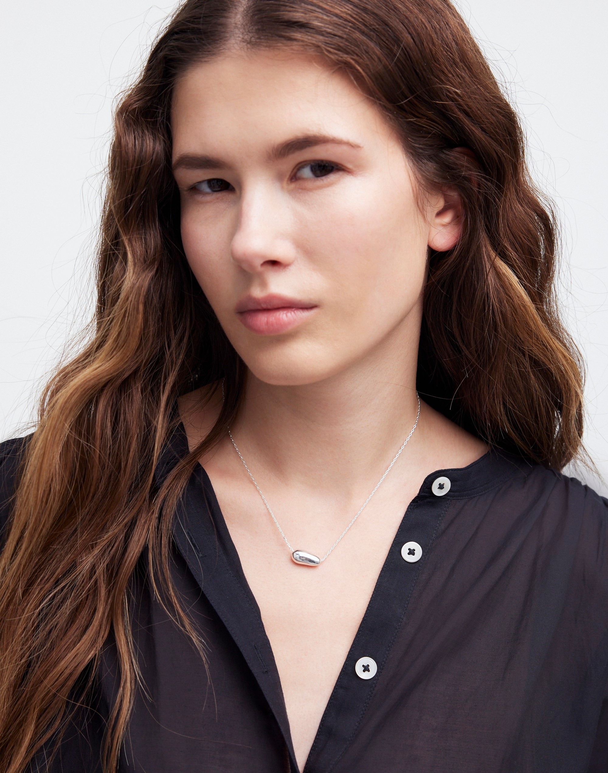 Sculptural Pendant Necklace | Madewell