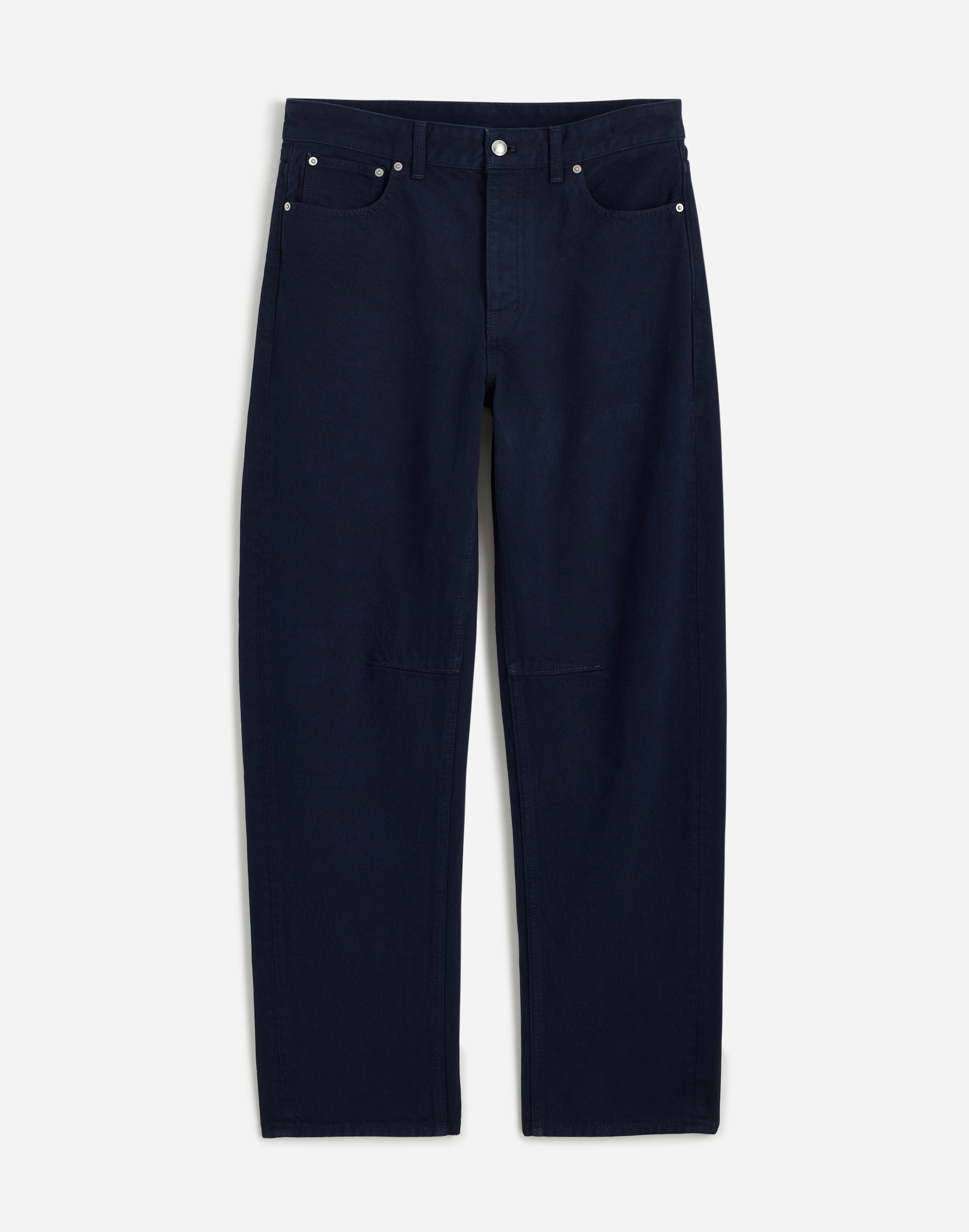 The Tall Darted Barrel-Leg Jean Garment Dye | Madewell