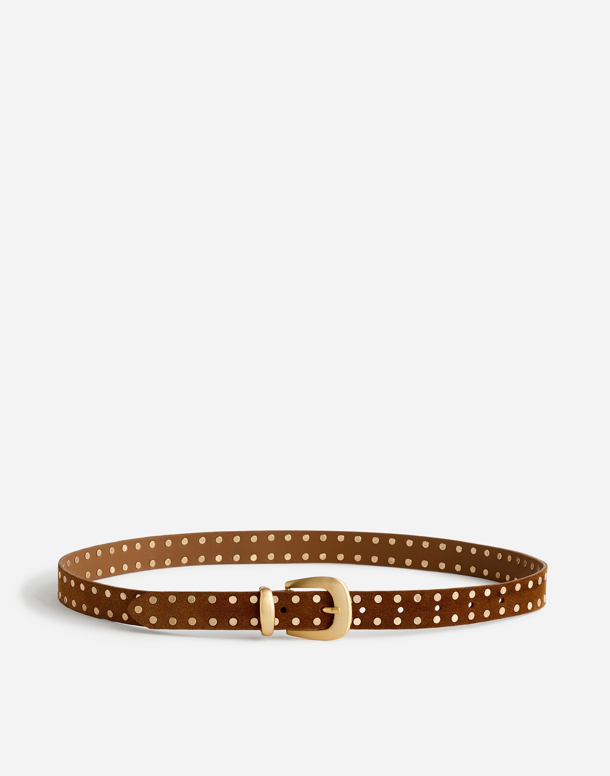 Flat Studded Western Belt | Madewell