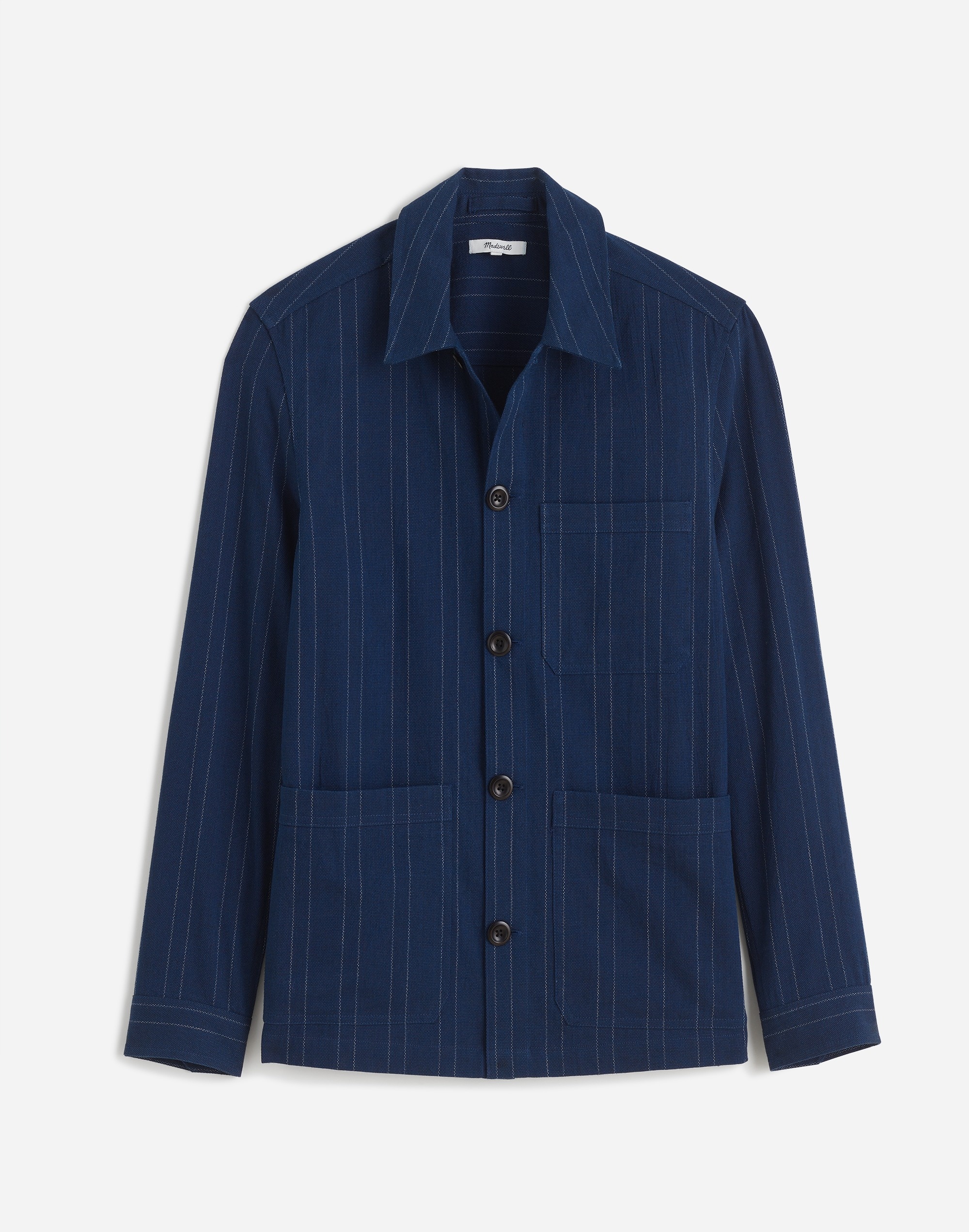 Chore Jacket Indigo-Dyed Stripe | Madewell