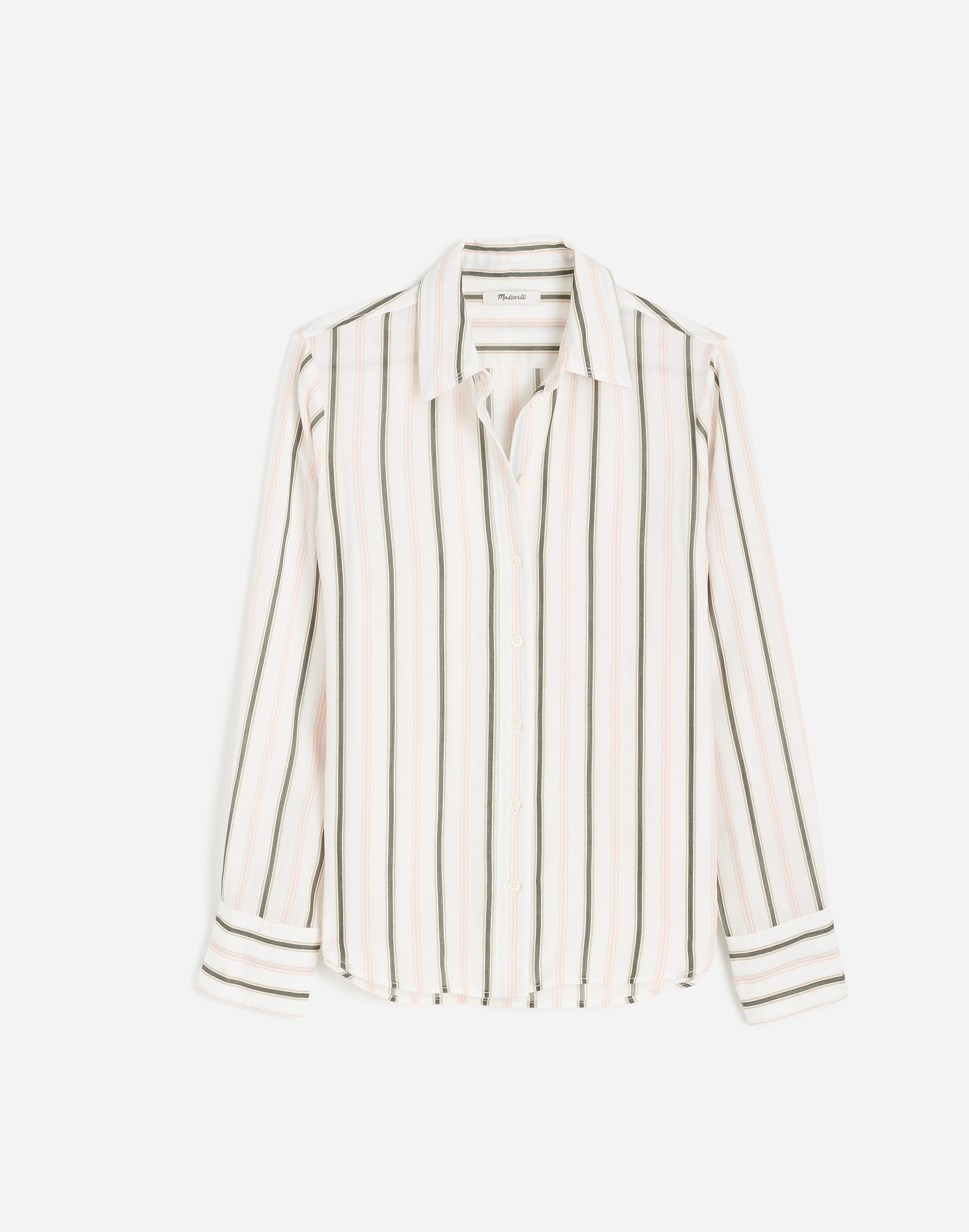 Striped Button-Up Shirt | Madewell