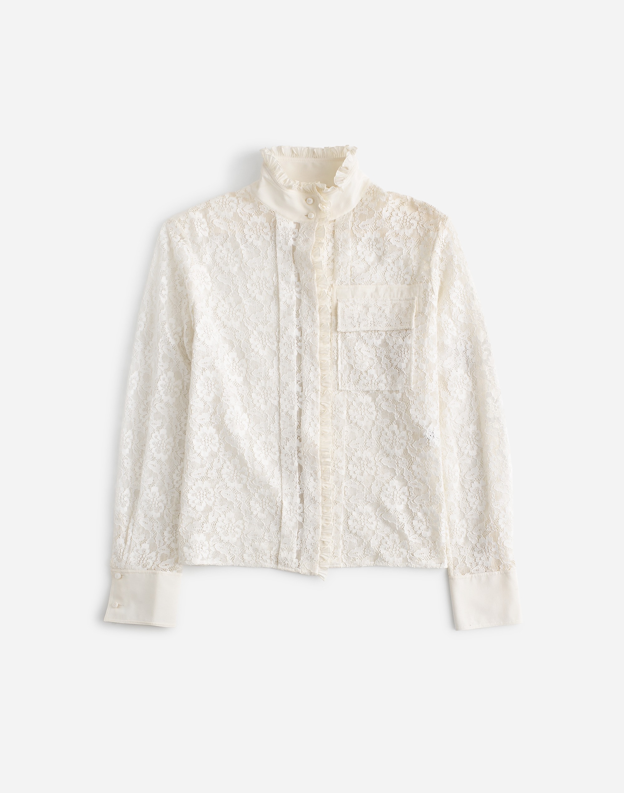 Madewell | Reluxe Fashion Chloé Preowned Milk Lace Blouse | Madewell