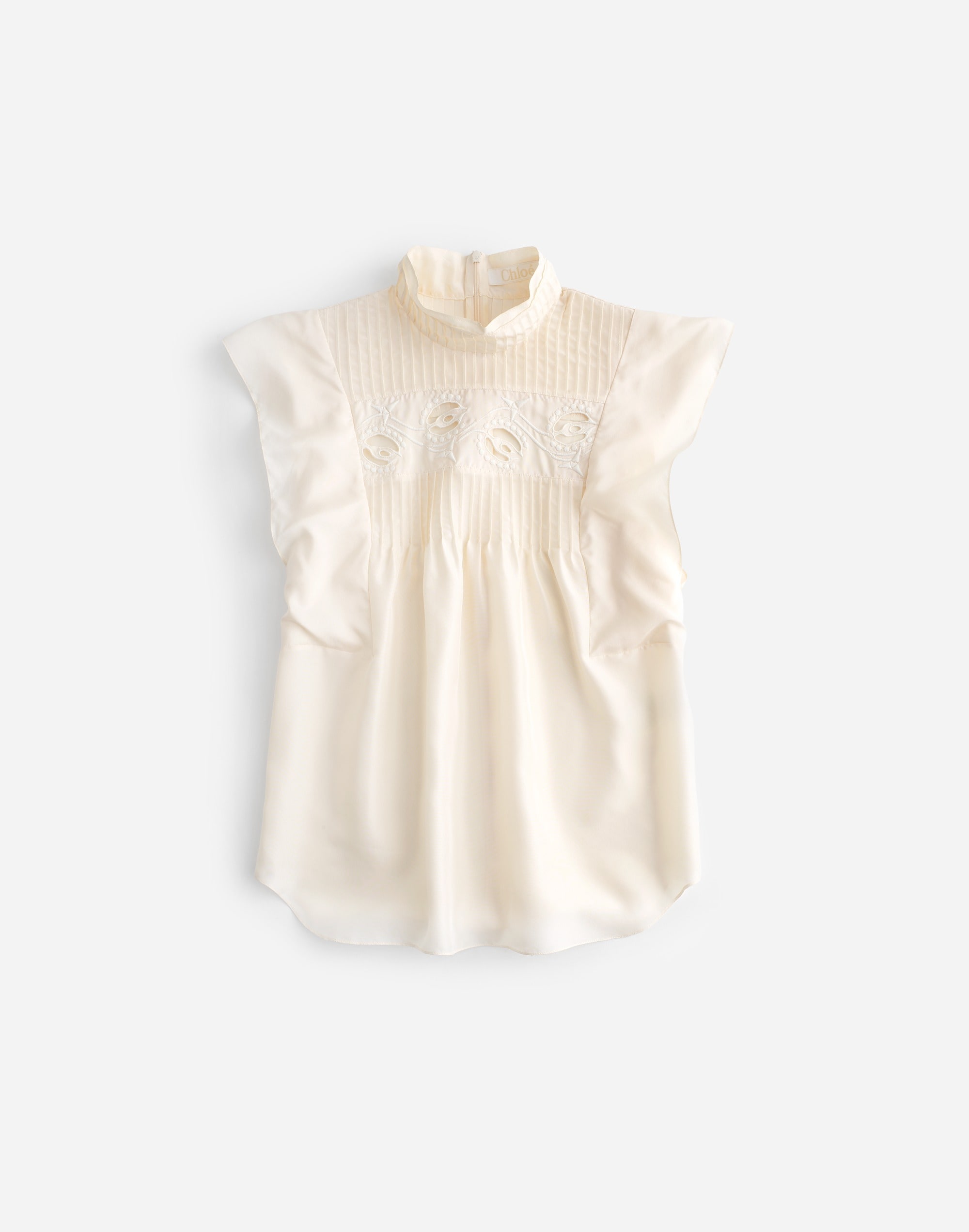 Madewell | Reluxe Fashion Preowned 2018 Chloé Silk Cap Sleeve Top | Madewell