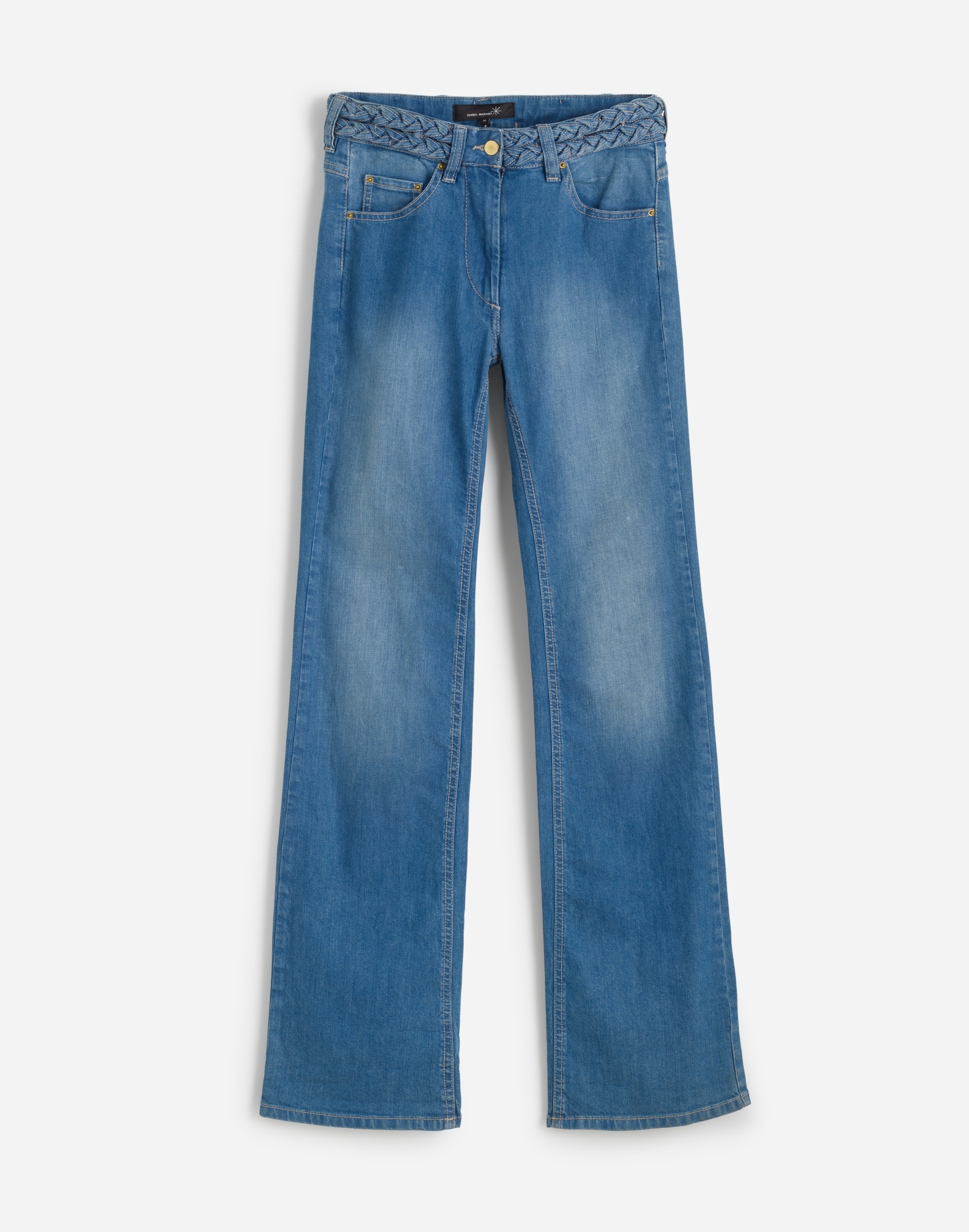 Madewell | Reluxe Fashion Preowned Isabel Marant Braided Flare Jeans | Madewell