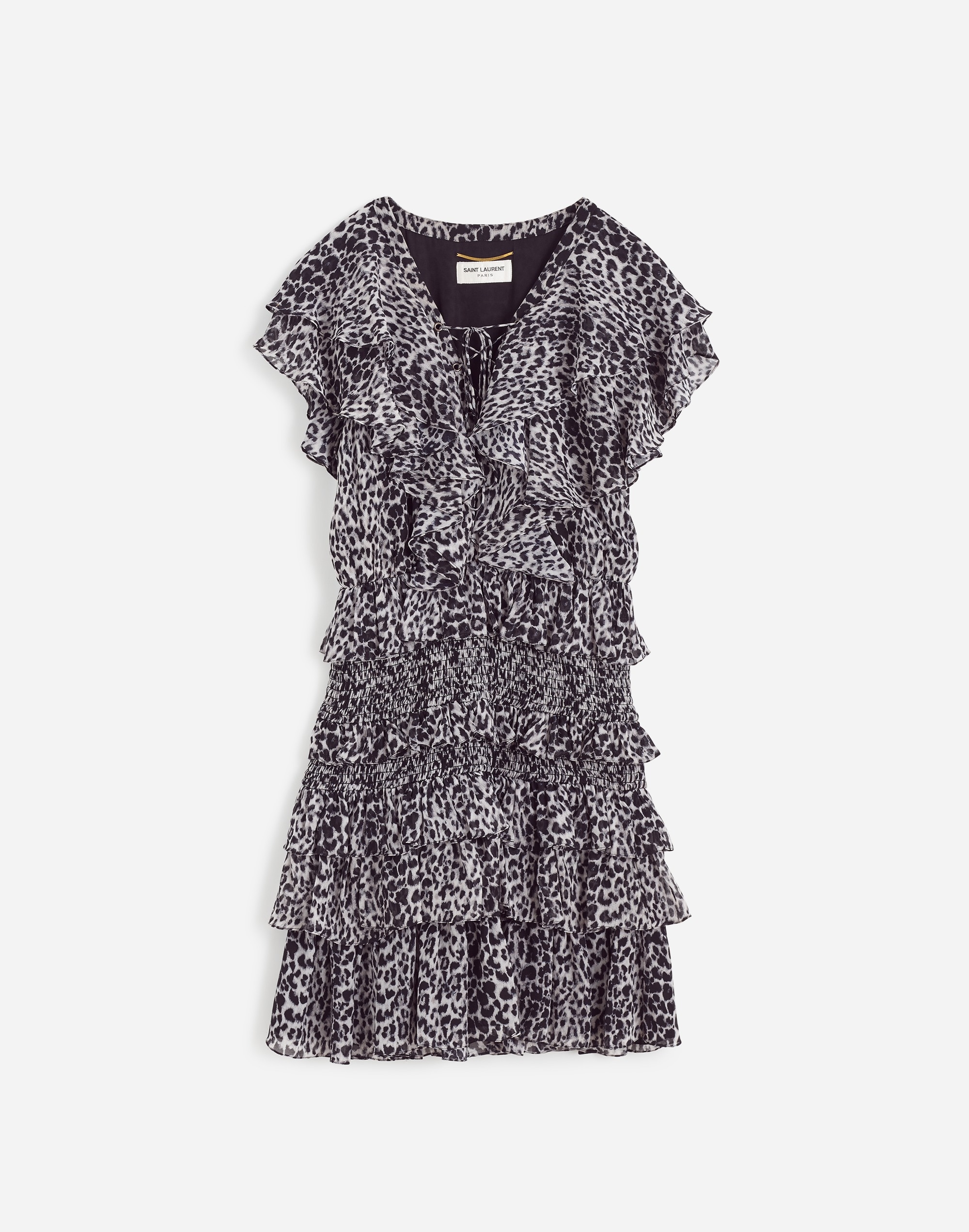 Madewell | Reluxe Fashion Preowned Saint Laurent Leopard Mini Dress | Madewell