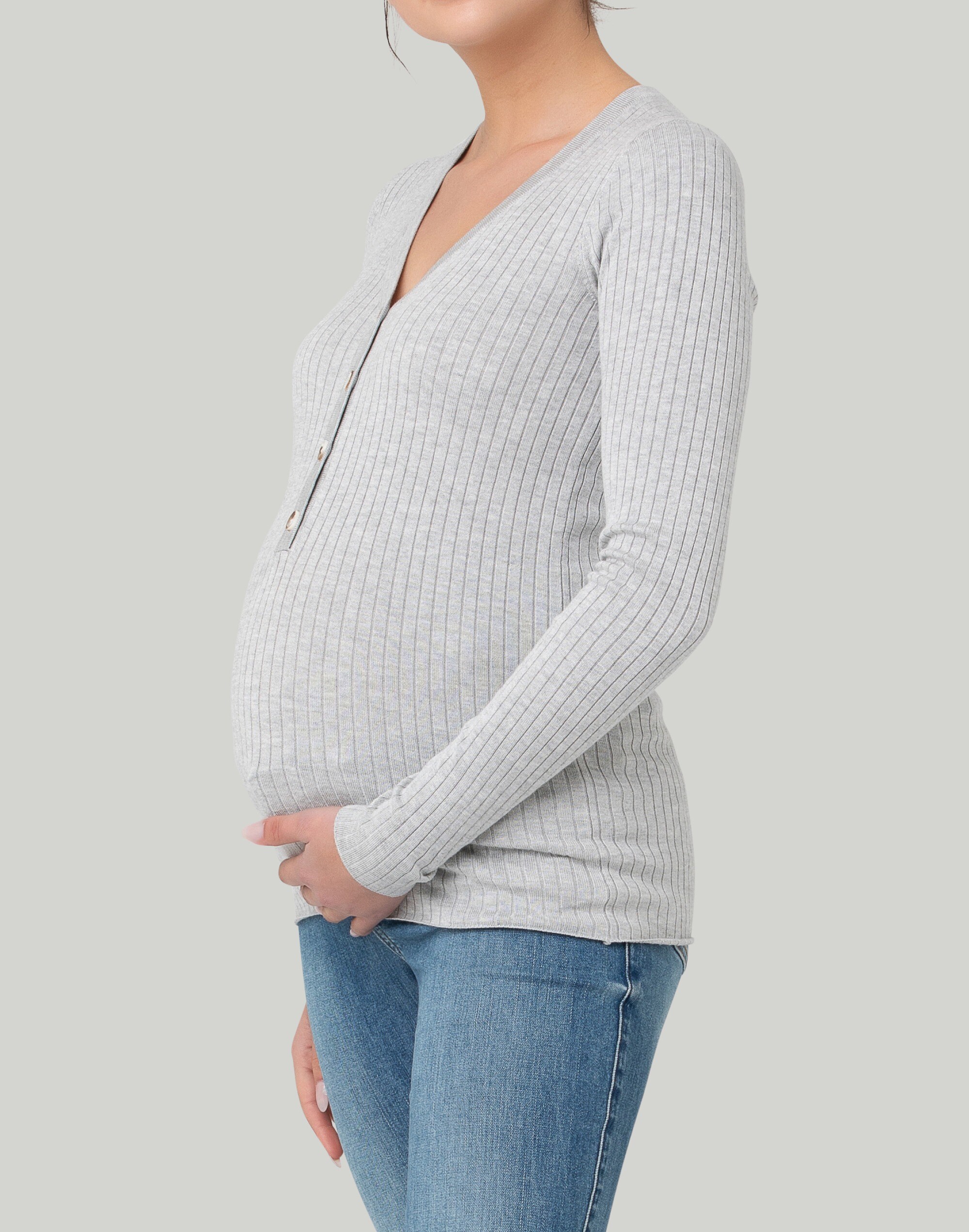 Ripe Maternity Zoe Button Up Nursing Knit