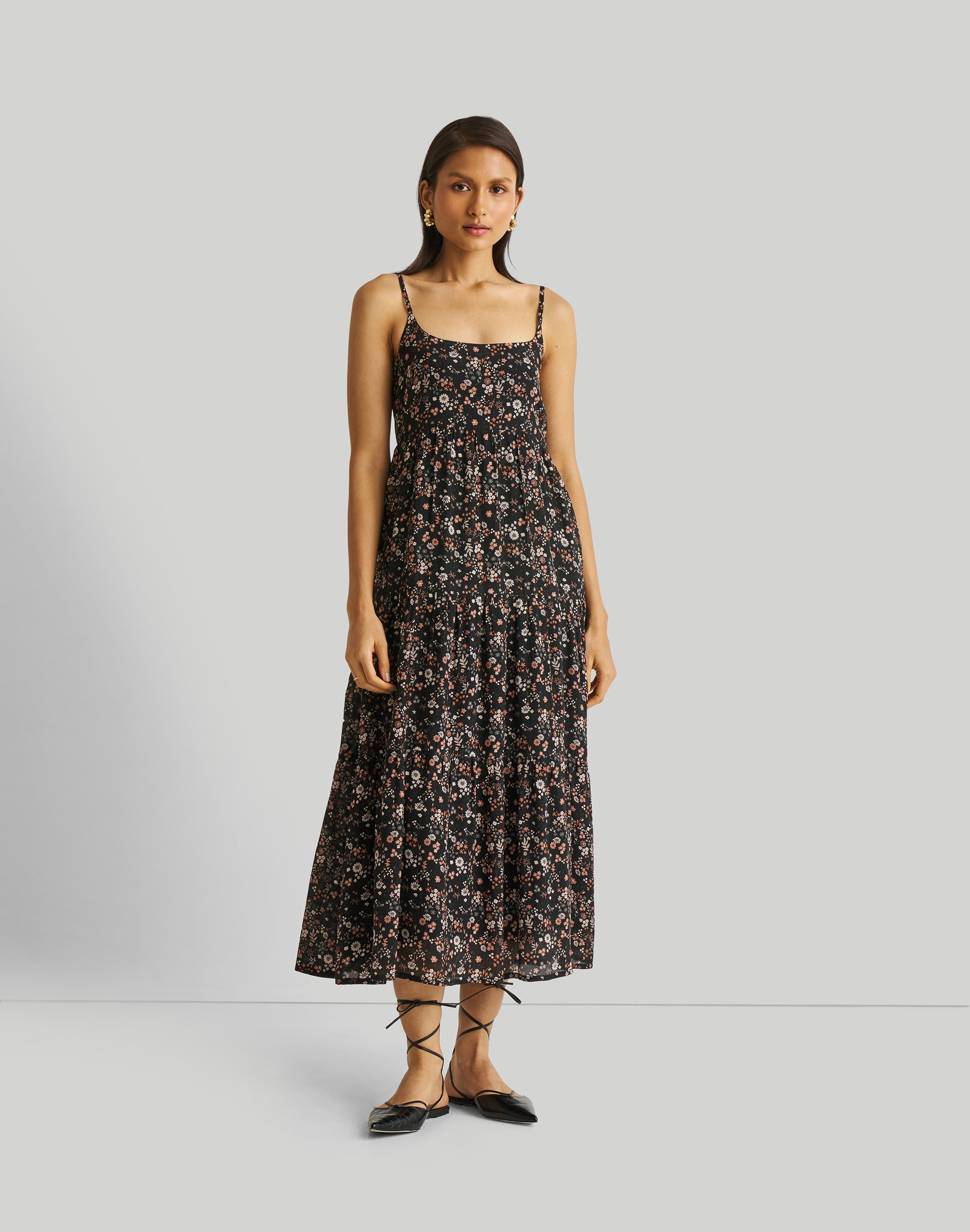 Reistor Strappy Tiered Maxi Dress | Madewell