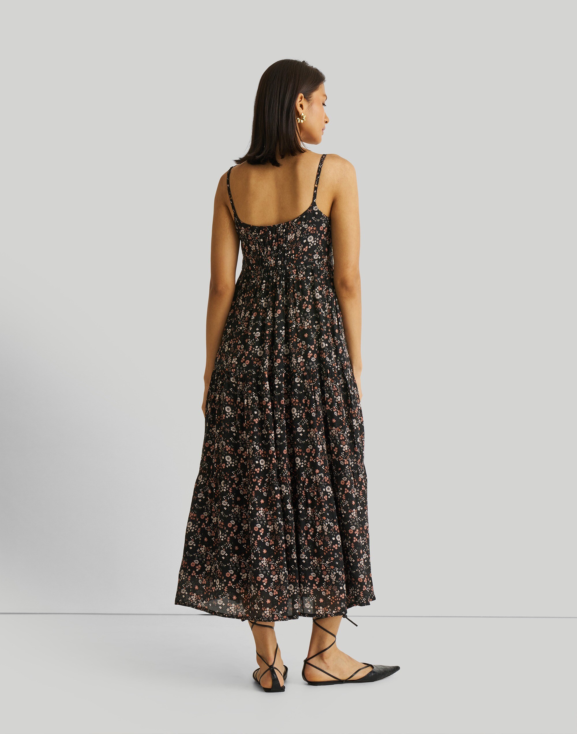 Reistor Strappy Tiered Maxi Dress | Madewell