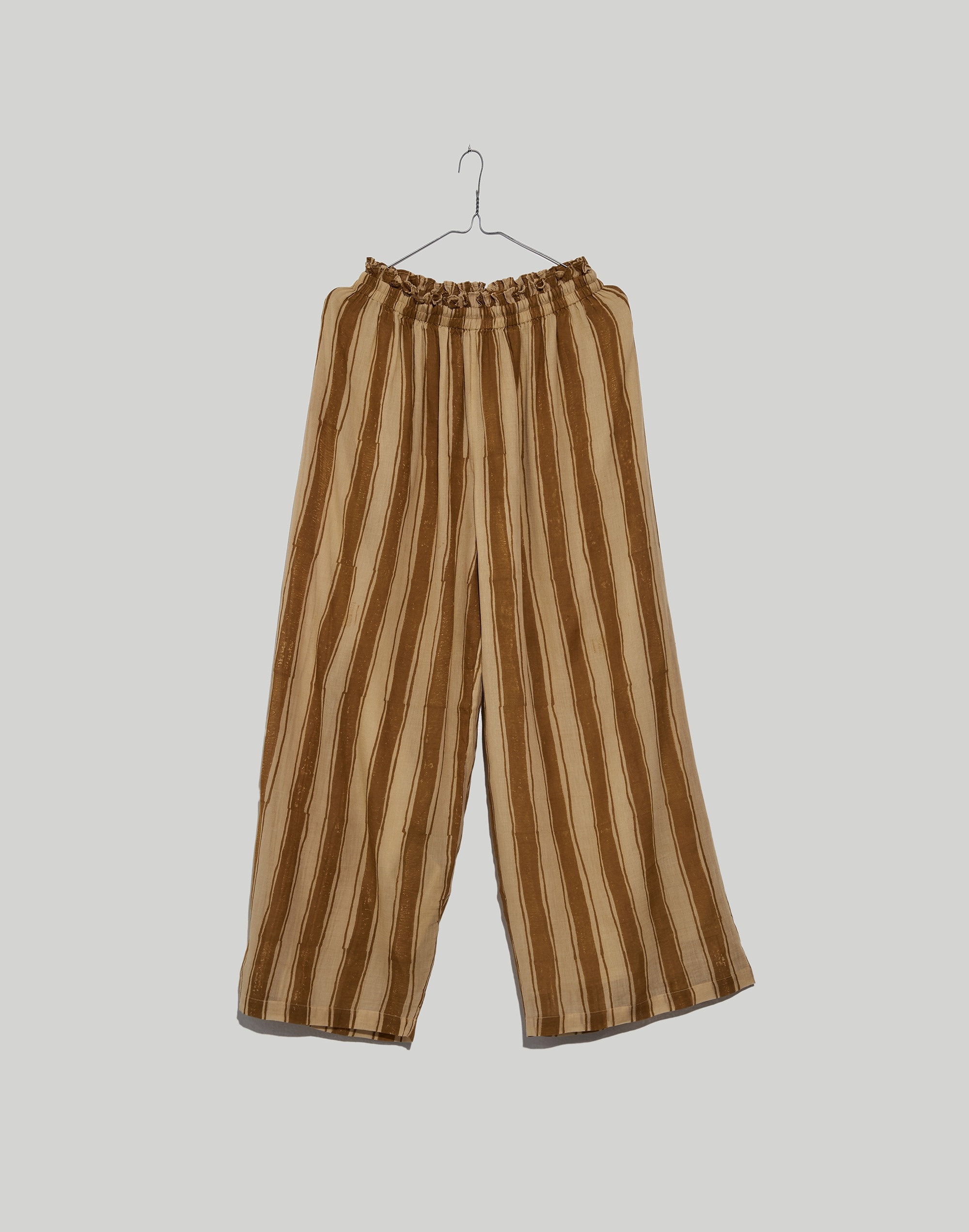 World of Crow Mustard Zebra Stroll Pants