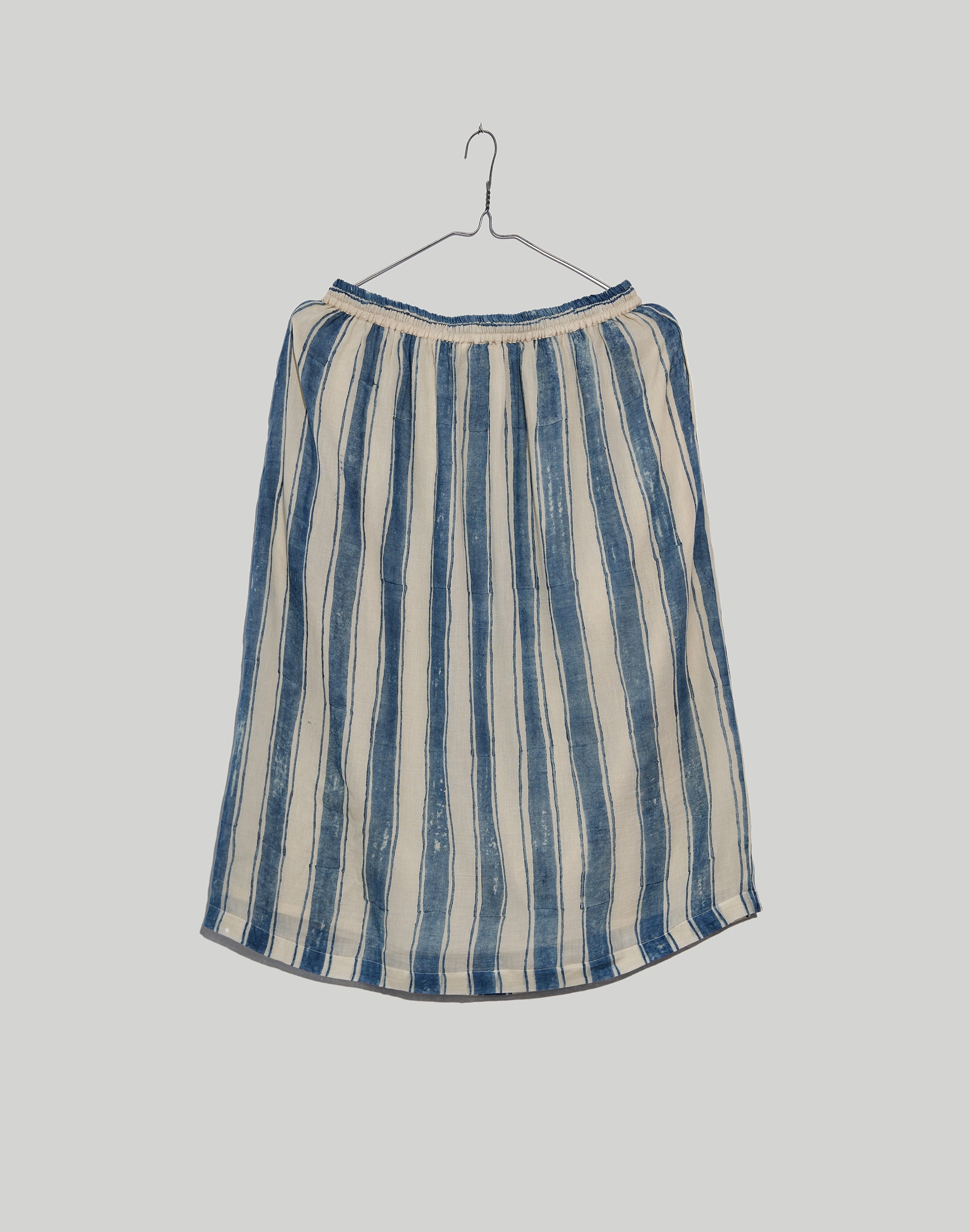 World of Crow Indigo Bliss Stripe Skirt | Madewell